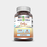 Amazing Nutrition Amazing Formulas CoQ10 with Bioperine 200 Mg - Bodybuilding.com