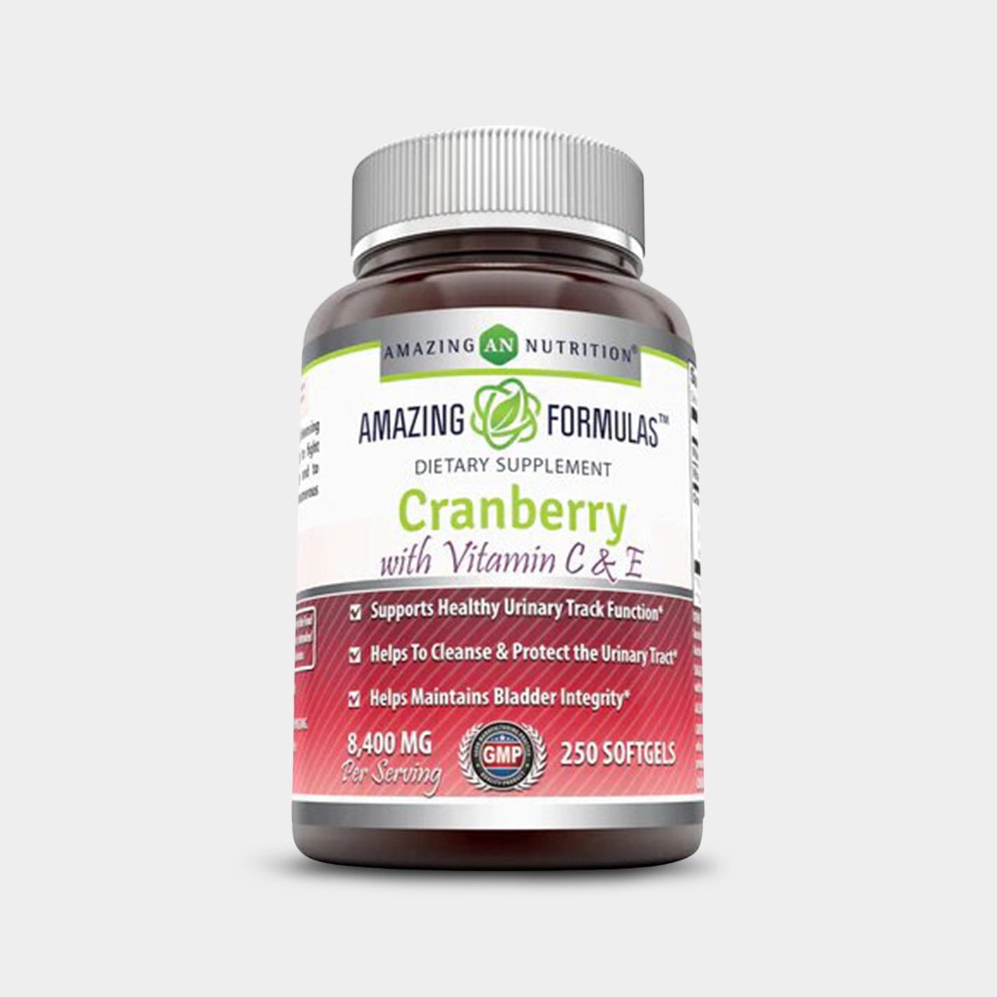 Amazing Nutrition Amazing Formulas Cranberry with Vitamin C & E 8400 Mg - Bodybuilding.com