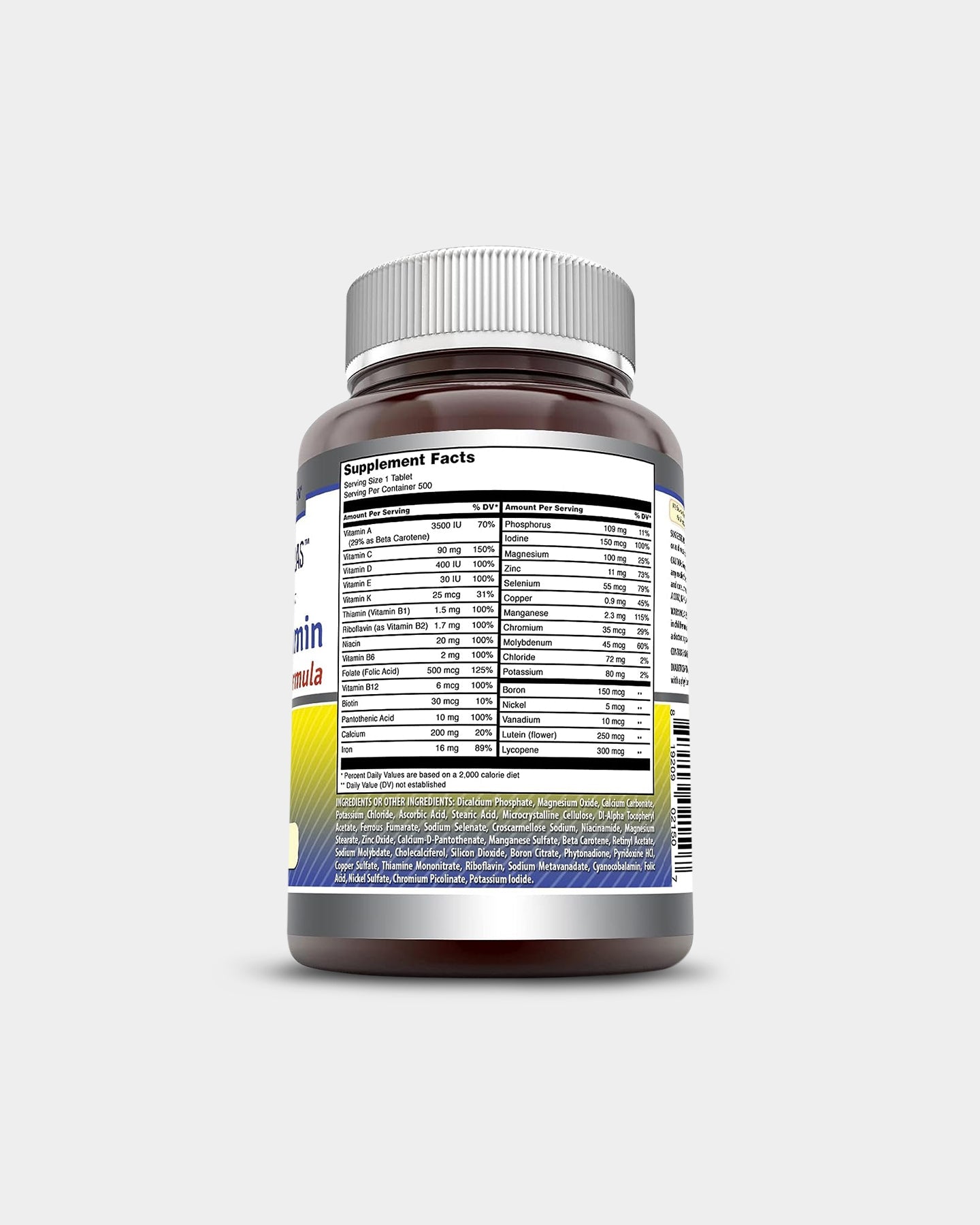 Amazing Nutrition Amazing Formulas Daily Multivitamin - Bodybuilding.com