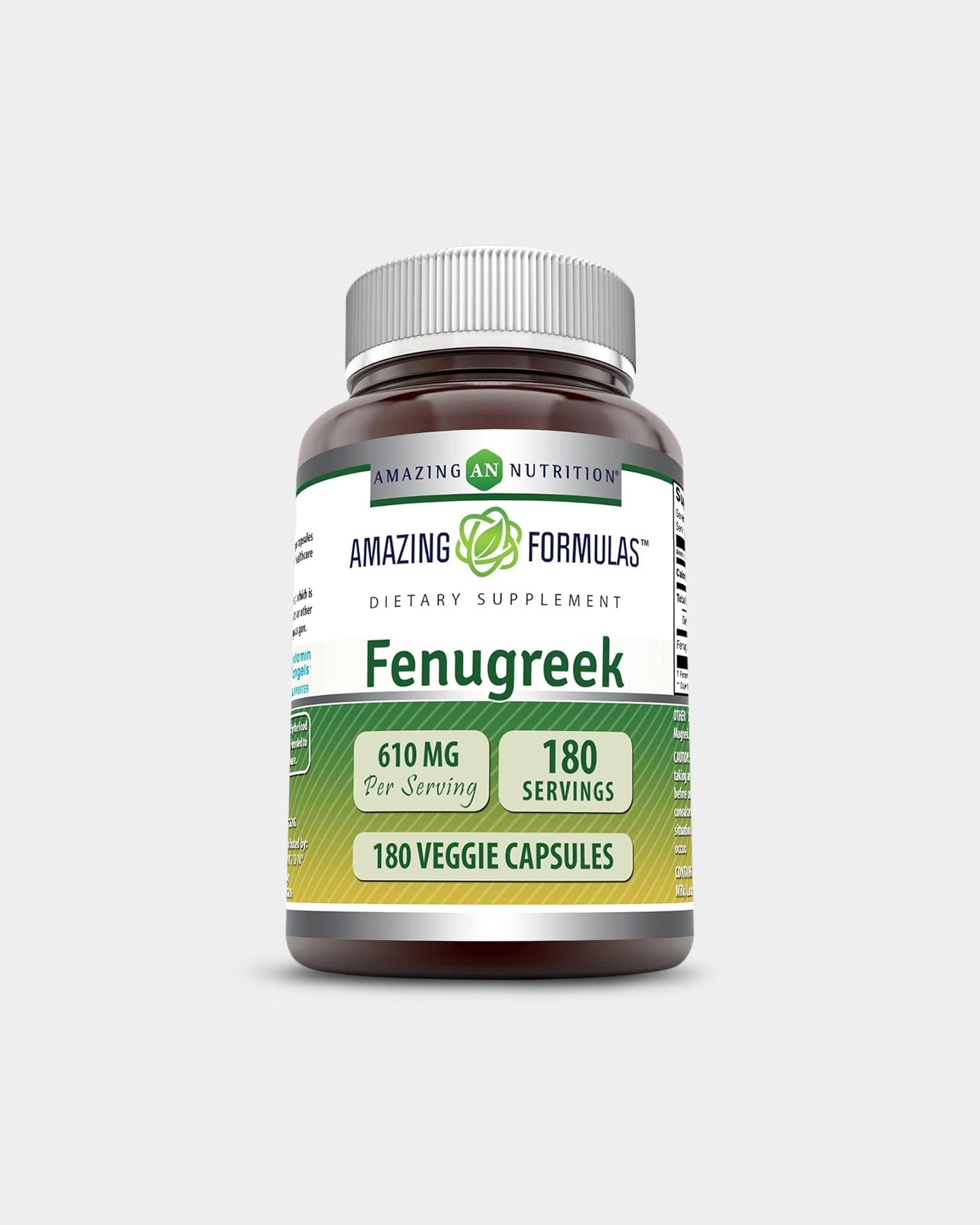 Amazing Nutrition Amazing Formulas Fenugreek 610 Mg - Bodybuilding.com