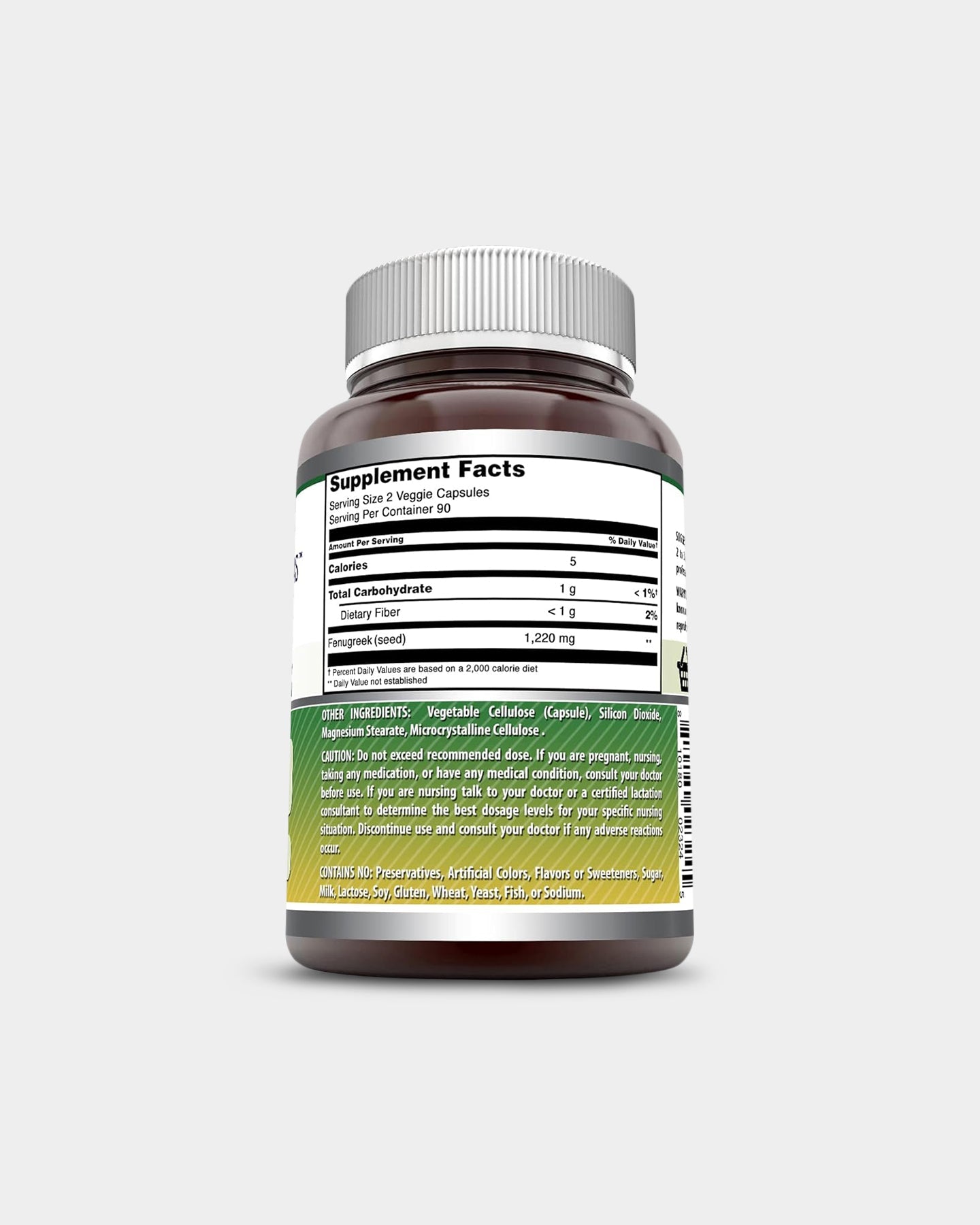 Amazing Nutrition Amazing Formulas Fenugreek 610 Mg - Bodybuilding.com