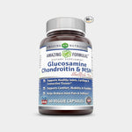 Amazing Nutrition Amazing Formulas Glucosamine Chondroitin & MSM Shellfish Free - Bodybuilding.com