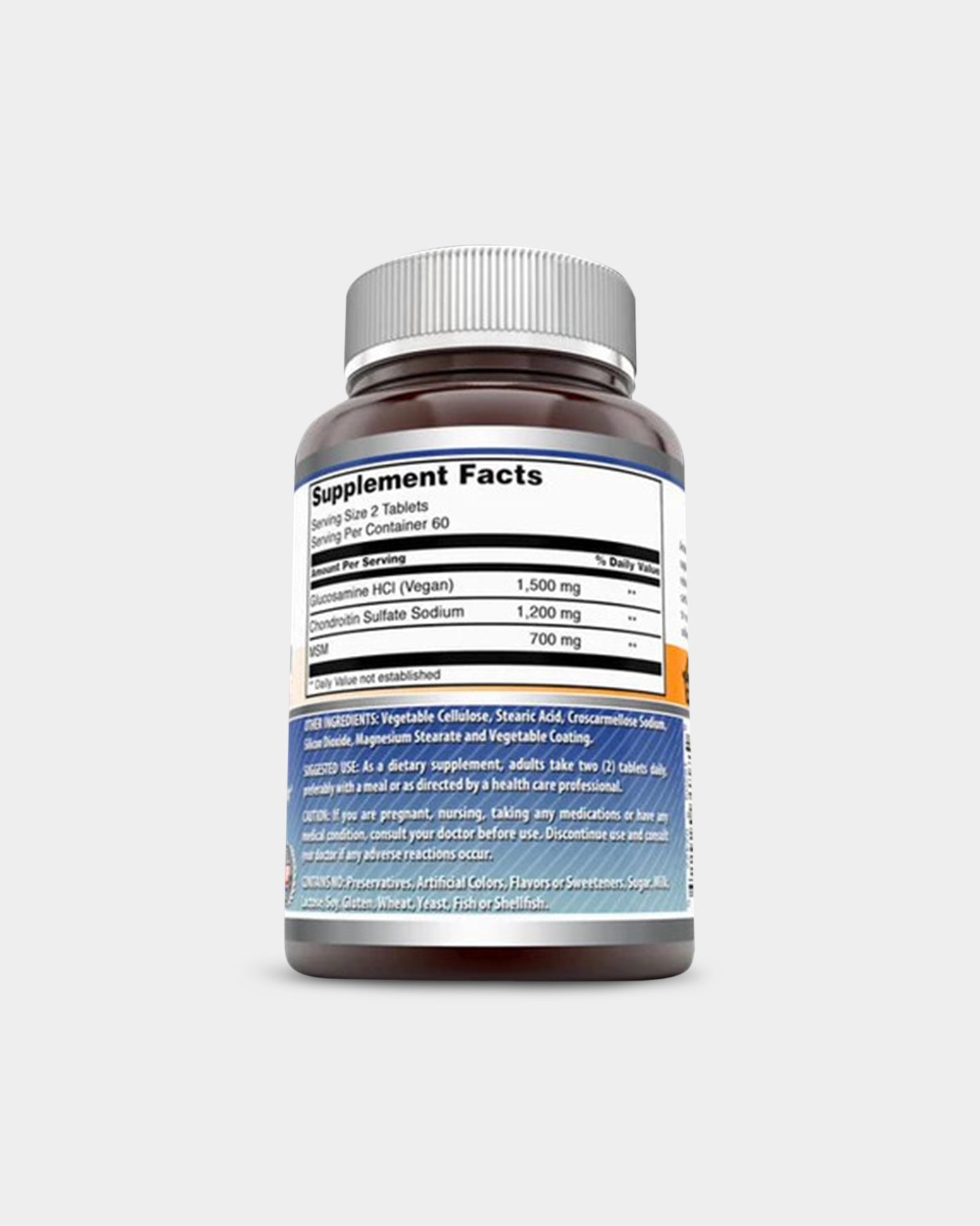 Amazing Nutrition Amazing Formulas Glucosamine Chondroitin & MSM - Triple Strength - Bodybuilding.com