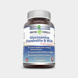 Amazing Nutrition Amazing Formulas Glucosamine Chondroitin & MSM - Triple Strength - Bodybuilding.com