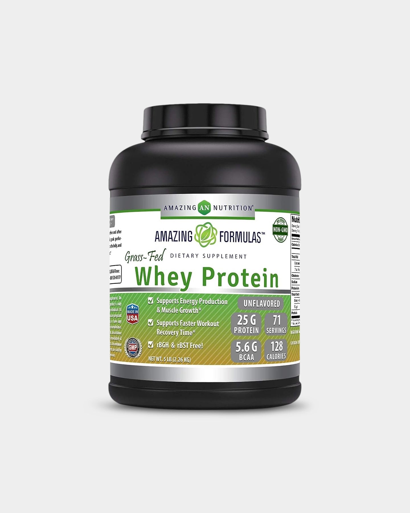 Amazing Nutrition Amazing Formulas Grass - Fed Whey Protein - Bodybuilding.com