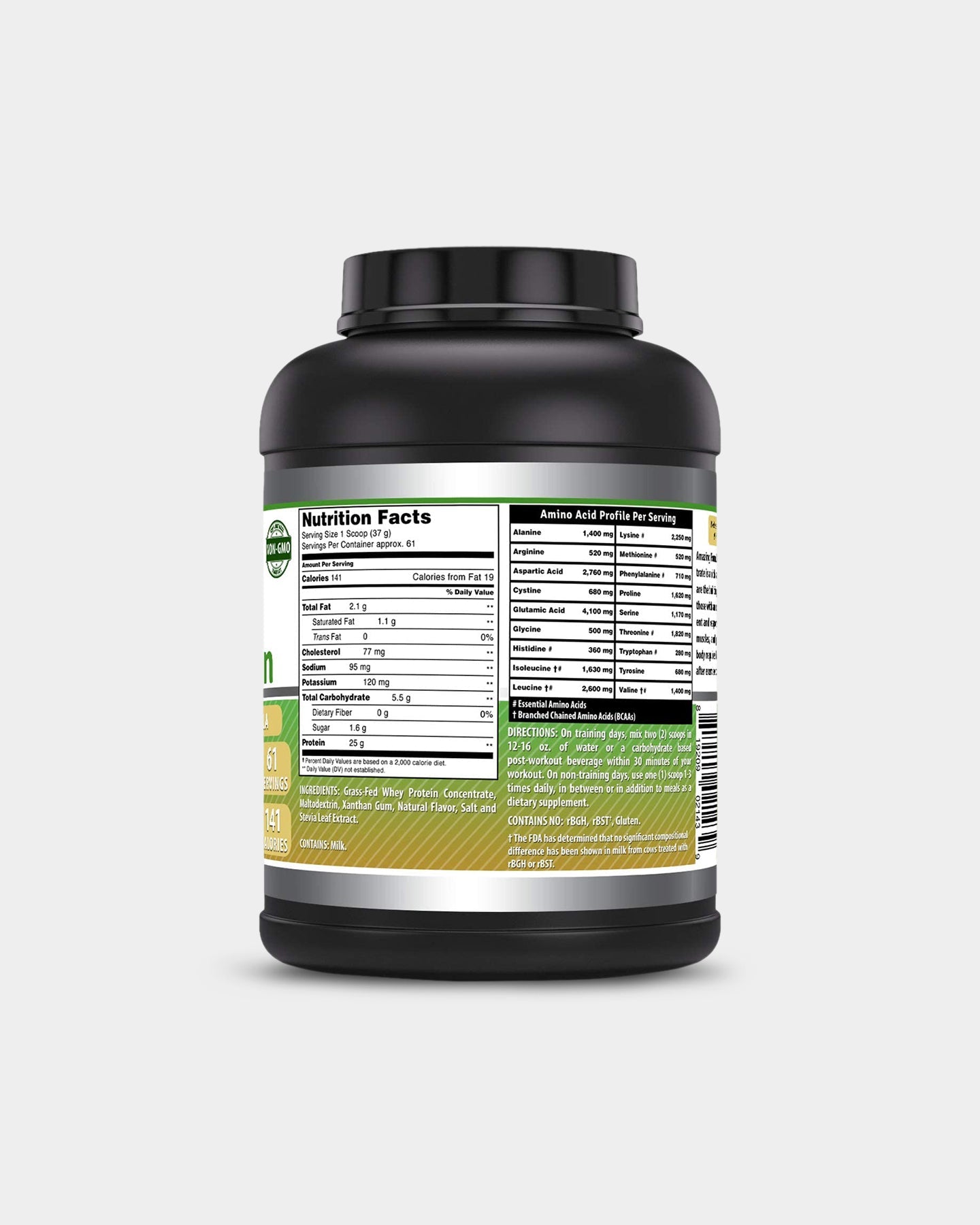 Amazing Nutrition Amazing Formulas Grass - Fed Whey Protein - Bodybuilding.com