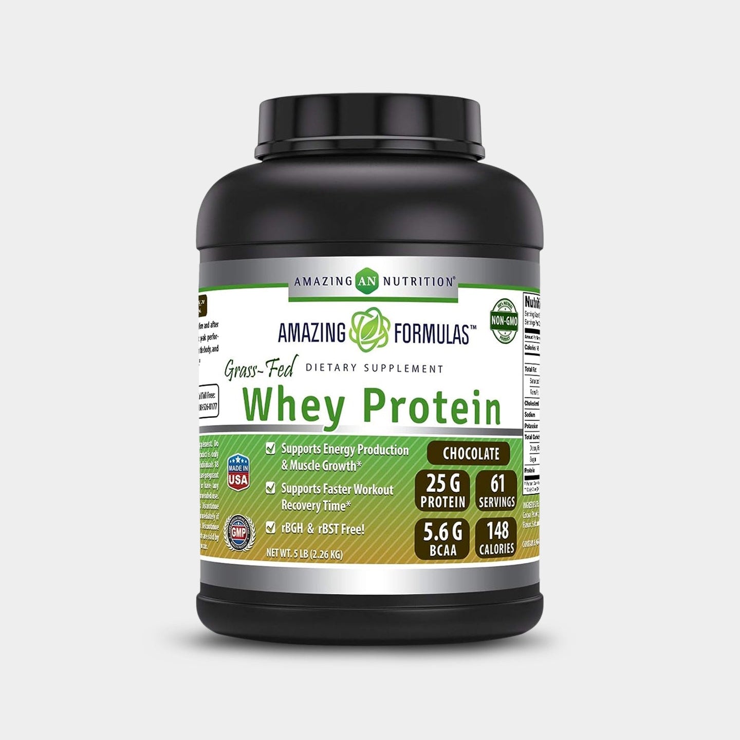 Amazing Nutrition Amazing Formulas Grass - Fed Whey Protein - Bodybuilding.com