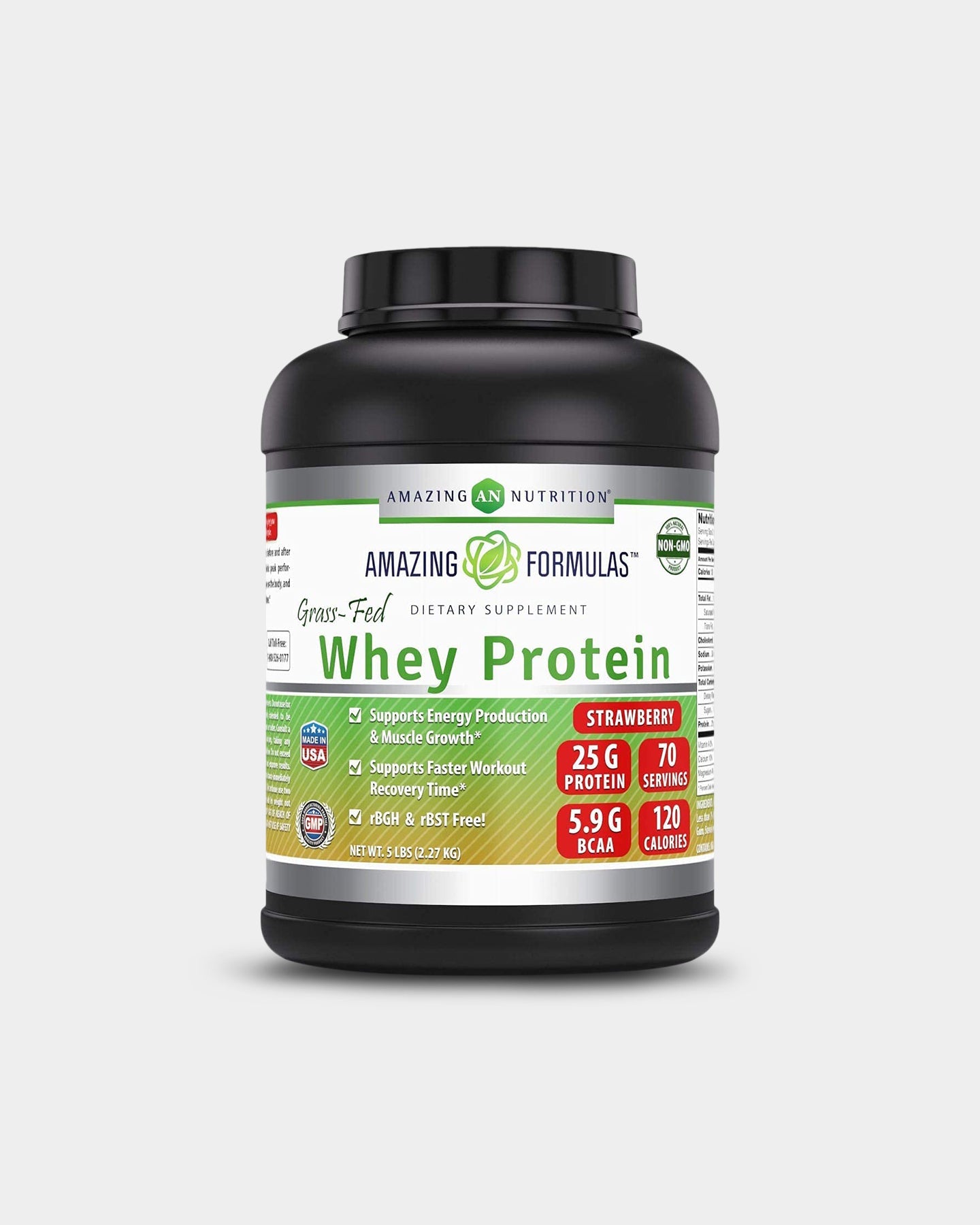 Amazing Nutrition Amazing Formulas Grass - Fed Whey Protein - Bodybuilding.com