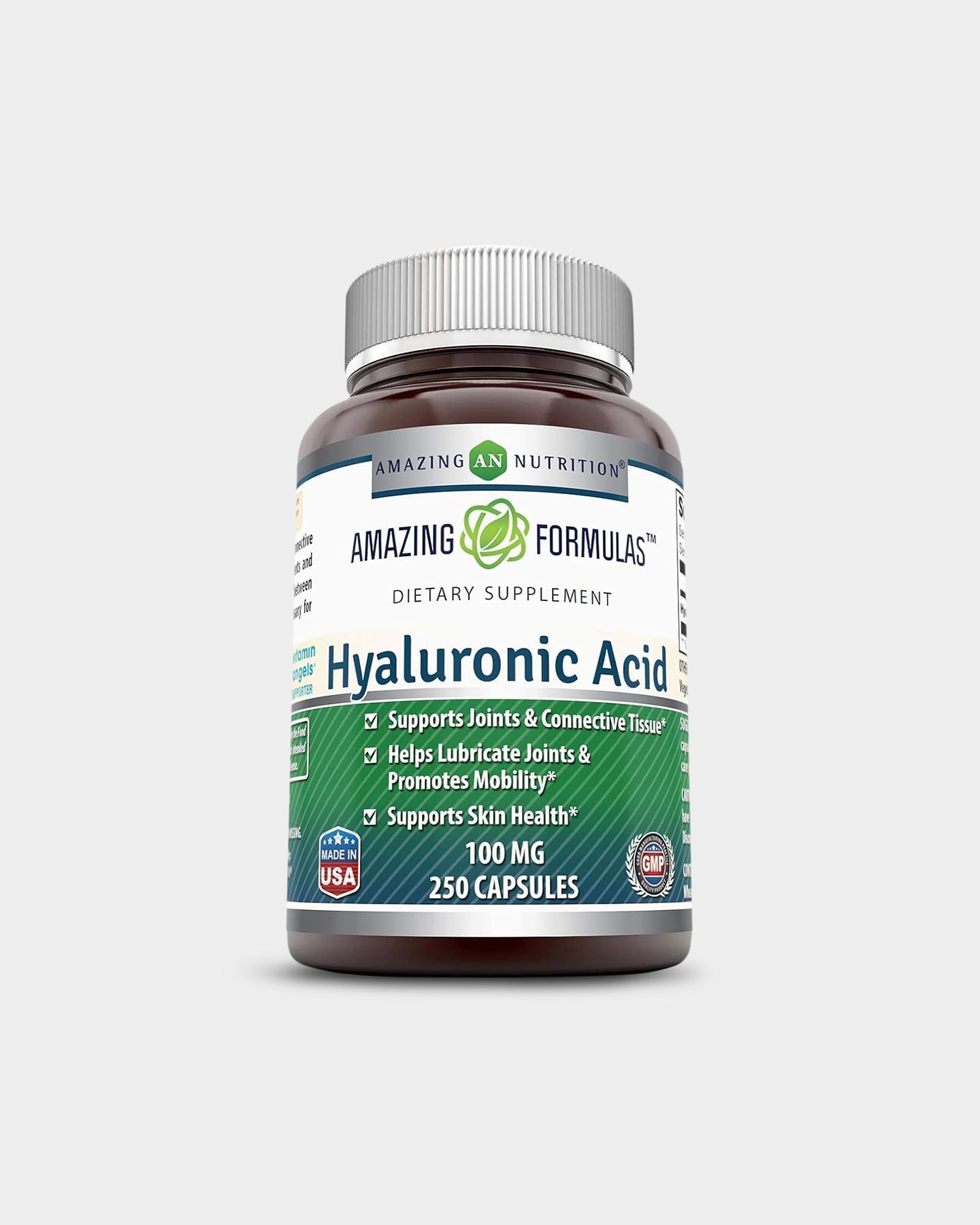 Amazing Nutrition Amazing Formulas Hyaluronic Acid 100 Mg - Bodybuilding.com