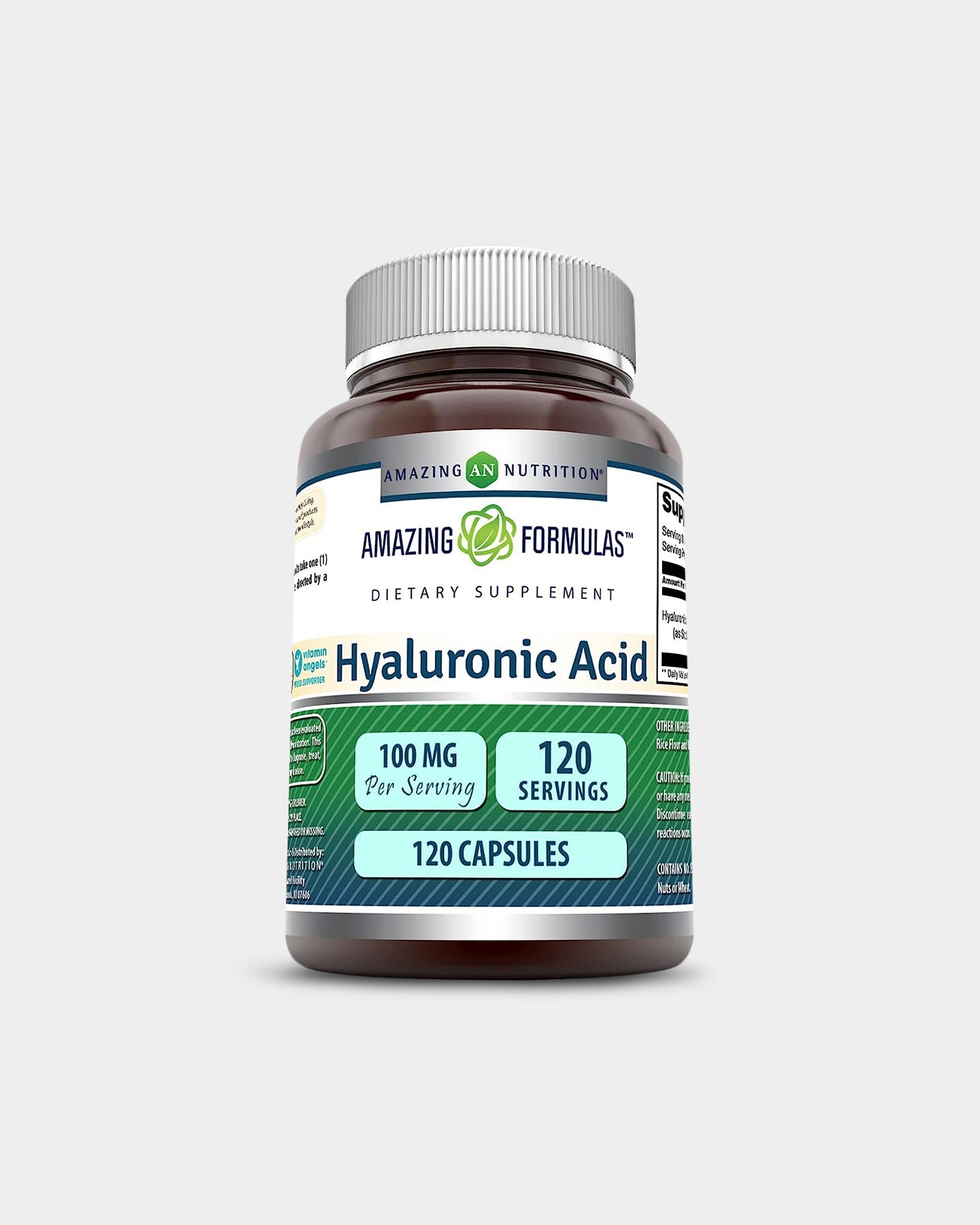 Amazing Nutrition Amazing Formulas Hyaluronic Acid 100 Mg - Bodybuilding.com