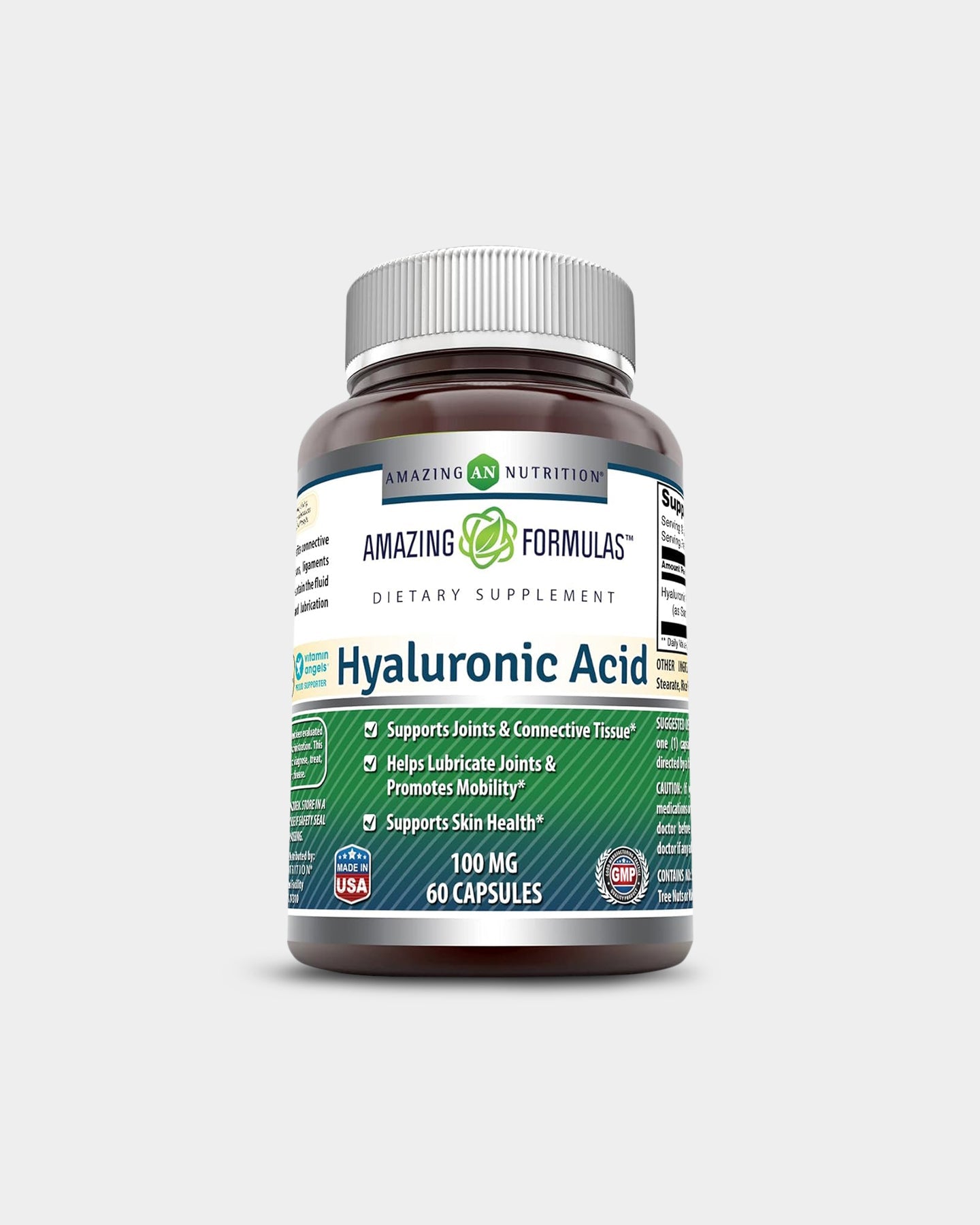 Amazing Nutrition Amazing Formulas Hyaluronic Acid 100 Mg - Bodybuilding.com