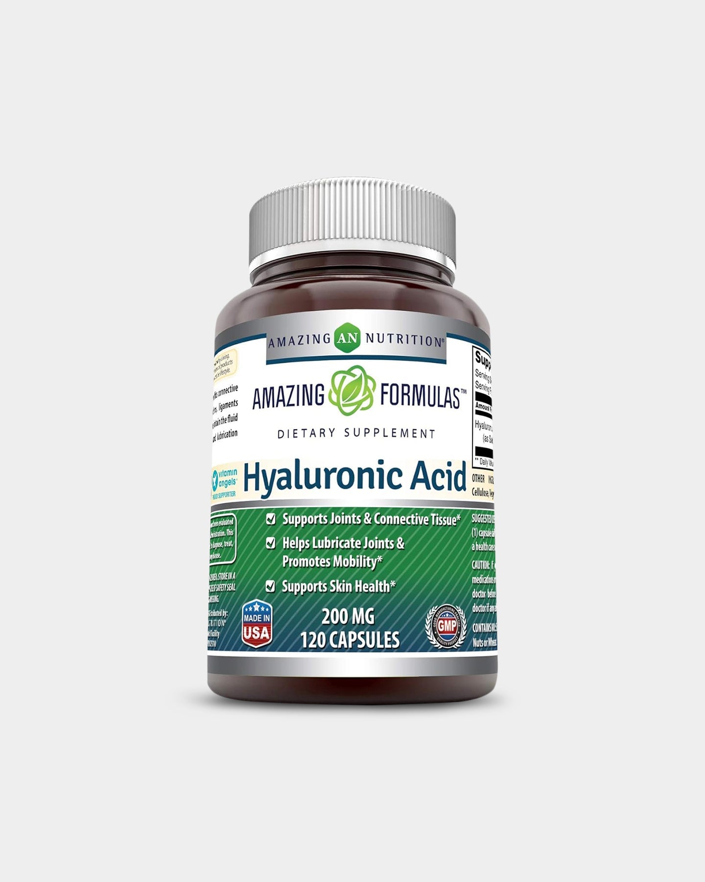 Amazing Nutrition Amazing Formulas Hyaluronic Acid 200 Mg - Bodybuilding.com