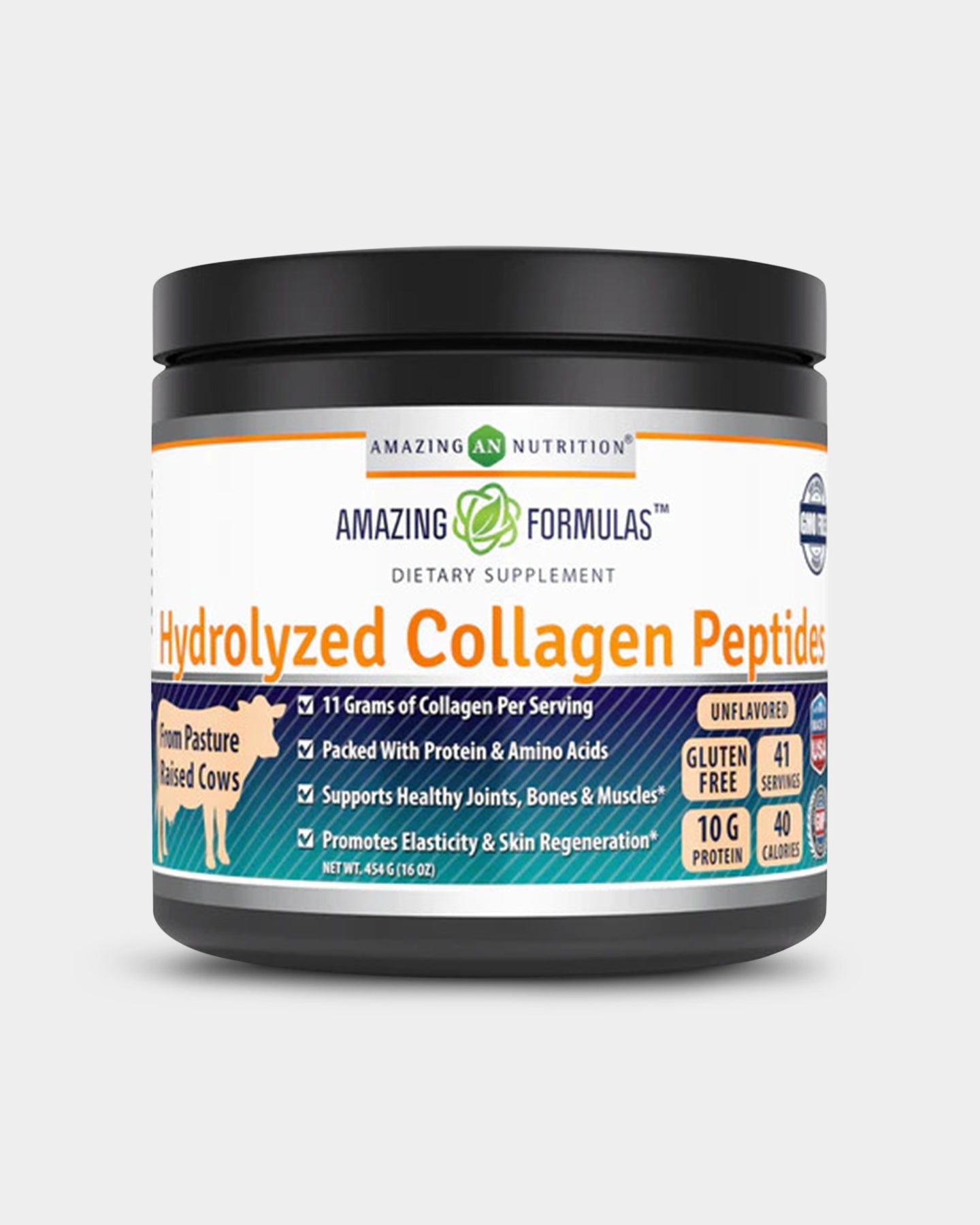 Amazing Nutrition Amazing Formulas Hydrolyzed Collagen Peptides - Bodybuilding.com