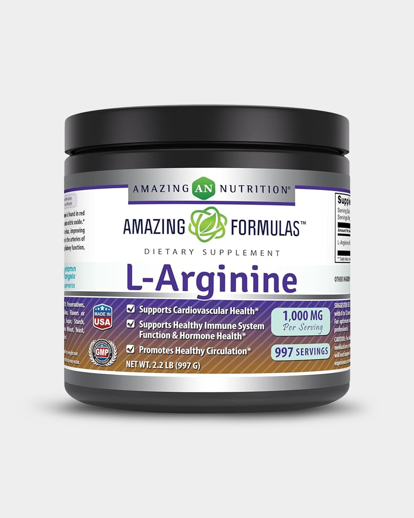 Amazing Nutrition Amazing Formulas L - Arginine Powder - Bodybuilding.com