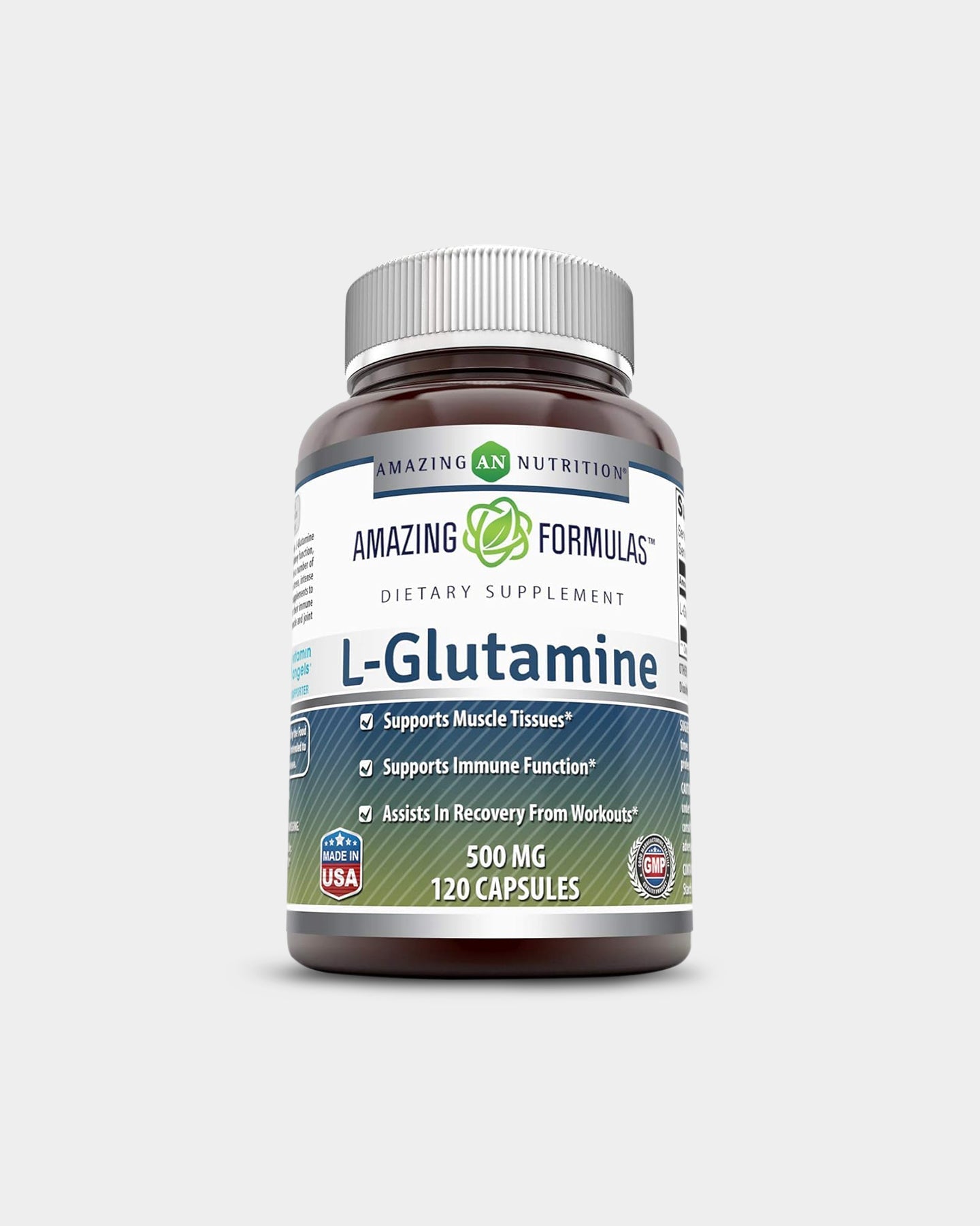 Amazing Nutrition Amazing Formulas L - Glutamine 500 Mg - Bodybuilding.com