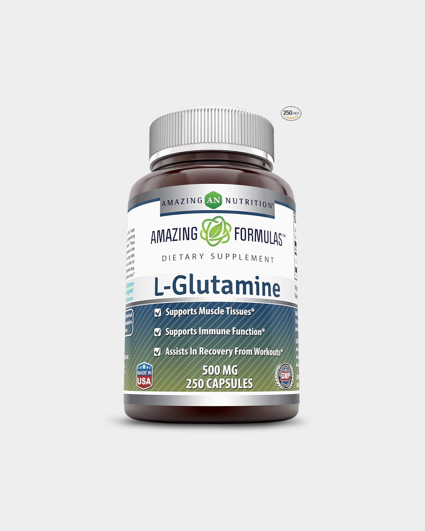 Amazing Nutrition Amazing Formulas L - Glutamine 500 Mg - Bodybuilding.com