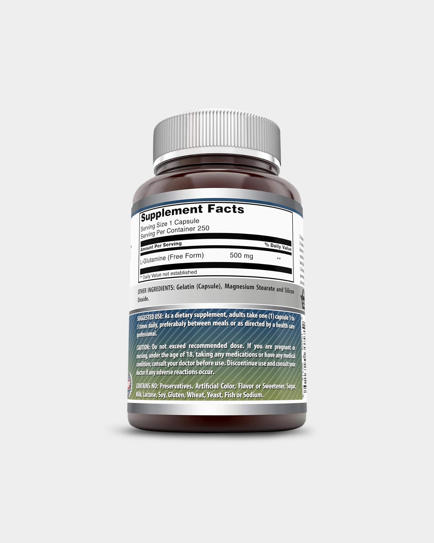 Amazing Nutrition Amazing Formulas L - Glutamine 500 Mg - Bodybuilding.com