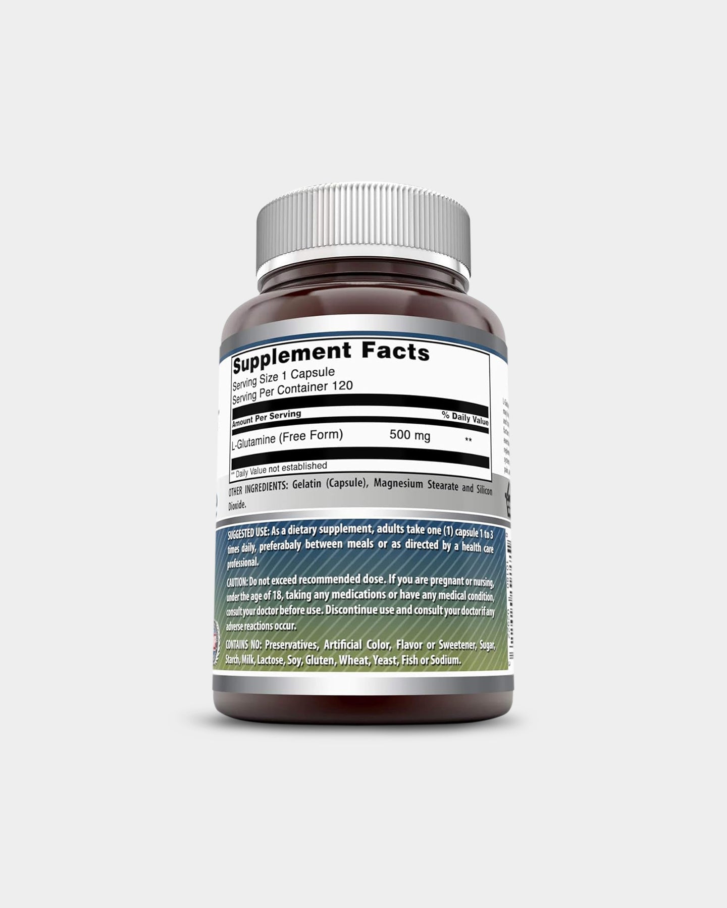 Amazing Nutrition Amazing Formulas L - Glutamine 500 Mg - Bodybuilding.com