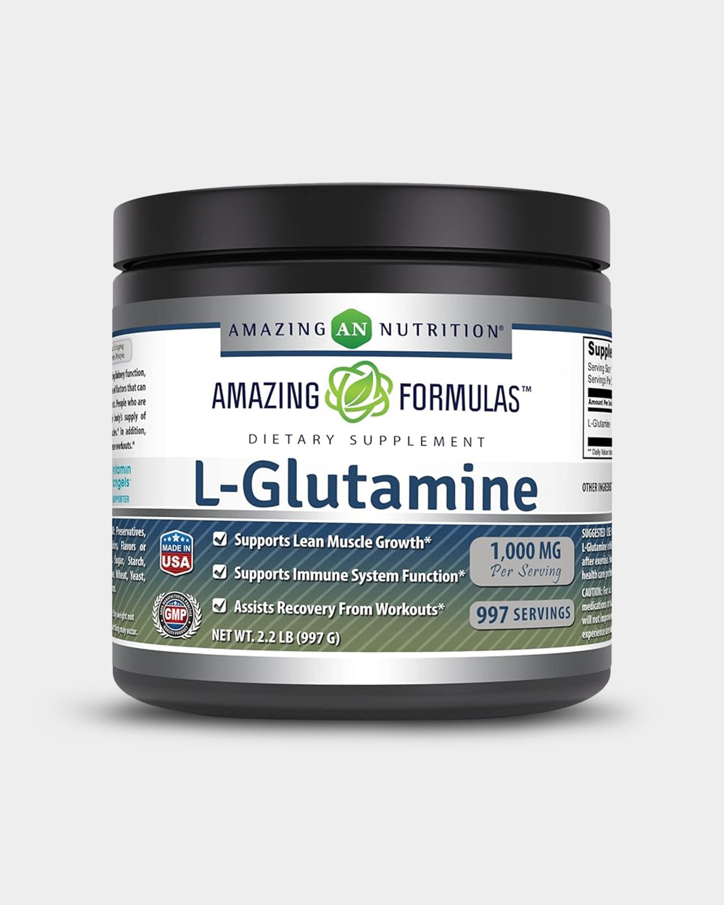 Amazing Nutrition Amazing Formulas L - Glutamine - Bodybuilding.com