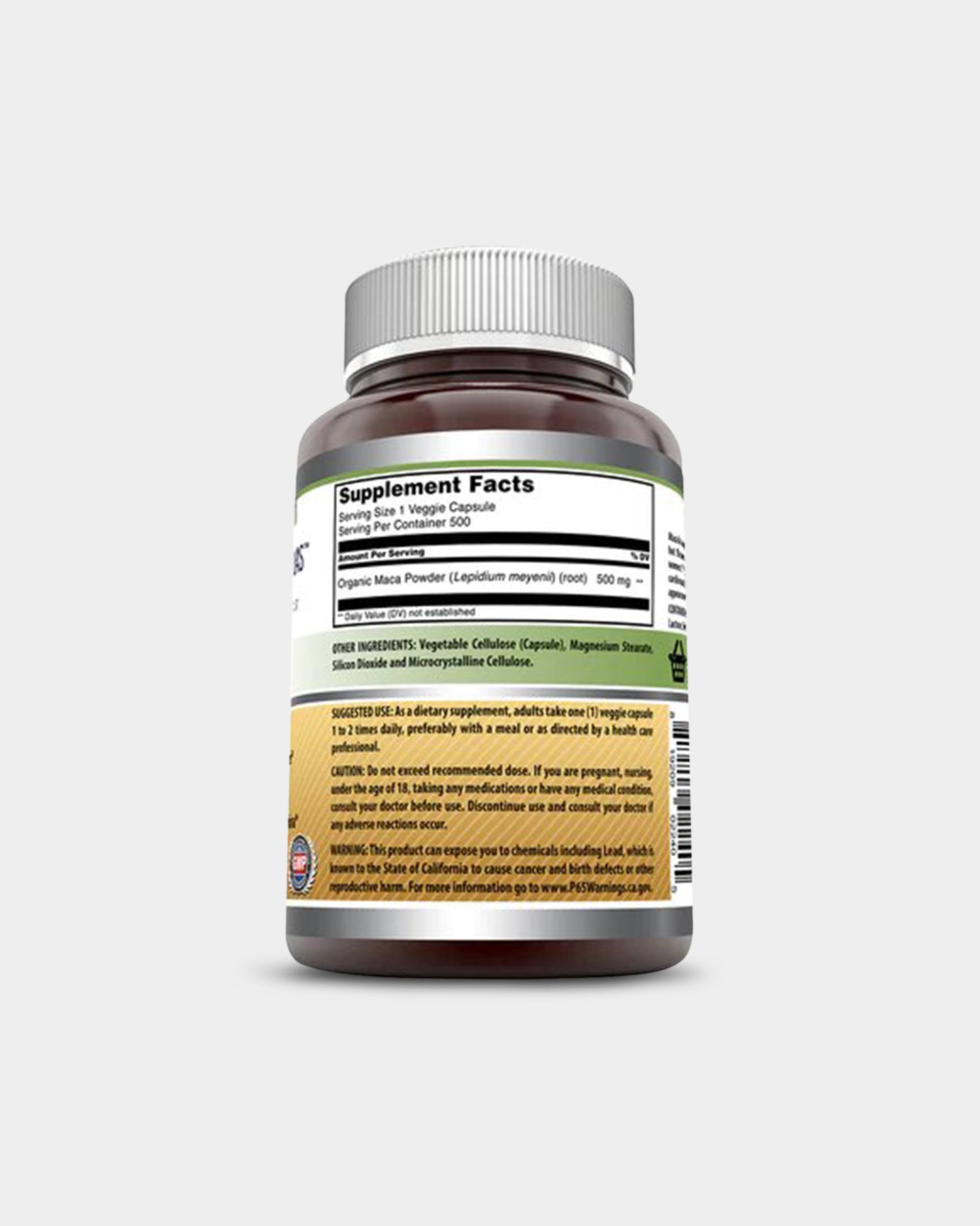 Amazing Nutrition Amazing Formulas Maca 500 Mg - Bodybuilding.com