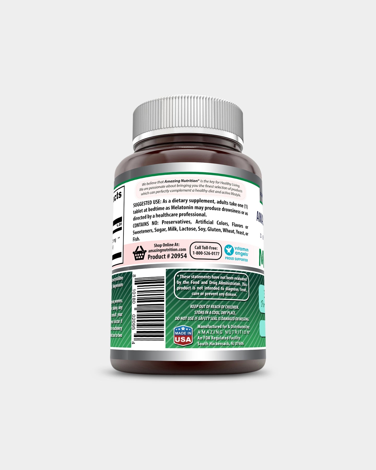 Amazing Nutrition Amazing Formulas Melatonin 3 MG - Bodybuilding.com