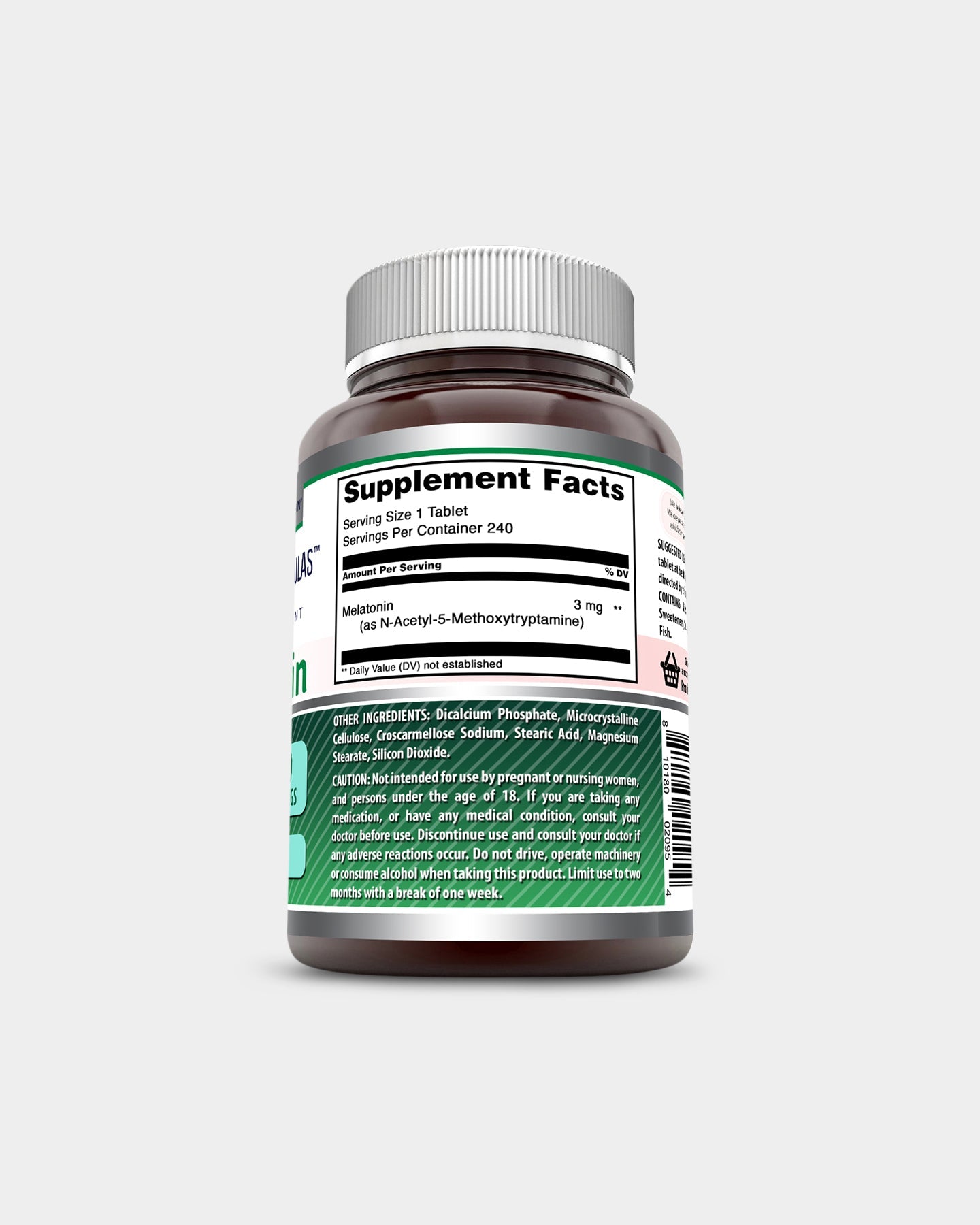 Amazing Nutrition Amazing Formulas Melatonin 3 MG - Bodybuilding.com