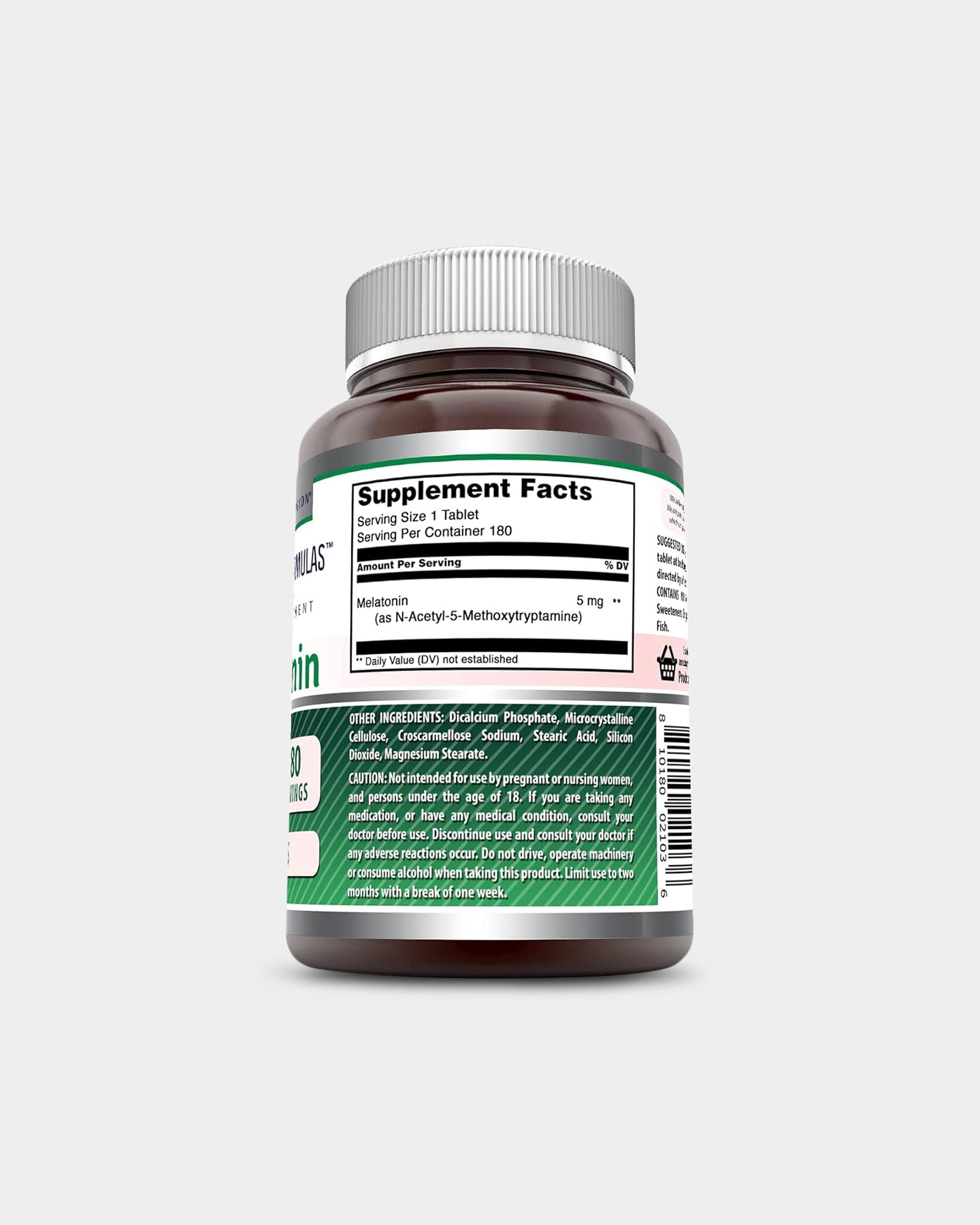 Amazing Nutrition Amazing Formulas Melatonin 5 MG - Bodybuilding.com