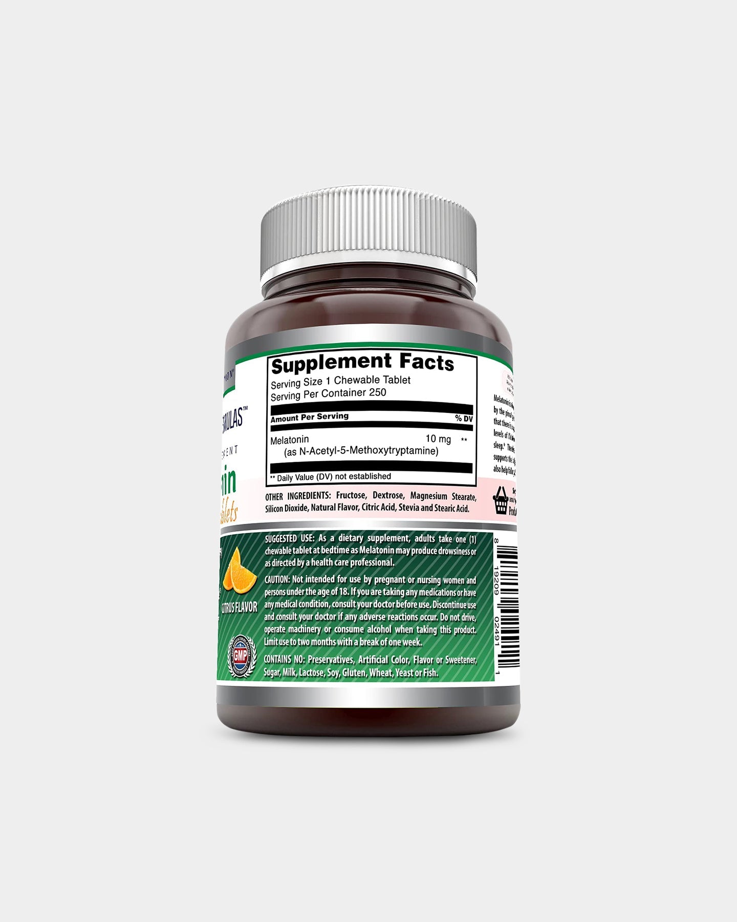 Amazing Nutrition Amazing Formulas Melatonin Chewable 10 MG - Bodybuilding.com