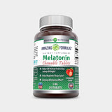 Amazing Nutrition Amazing Formulas Melatonin Chewable 5 MG - Bodybuilding.com