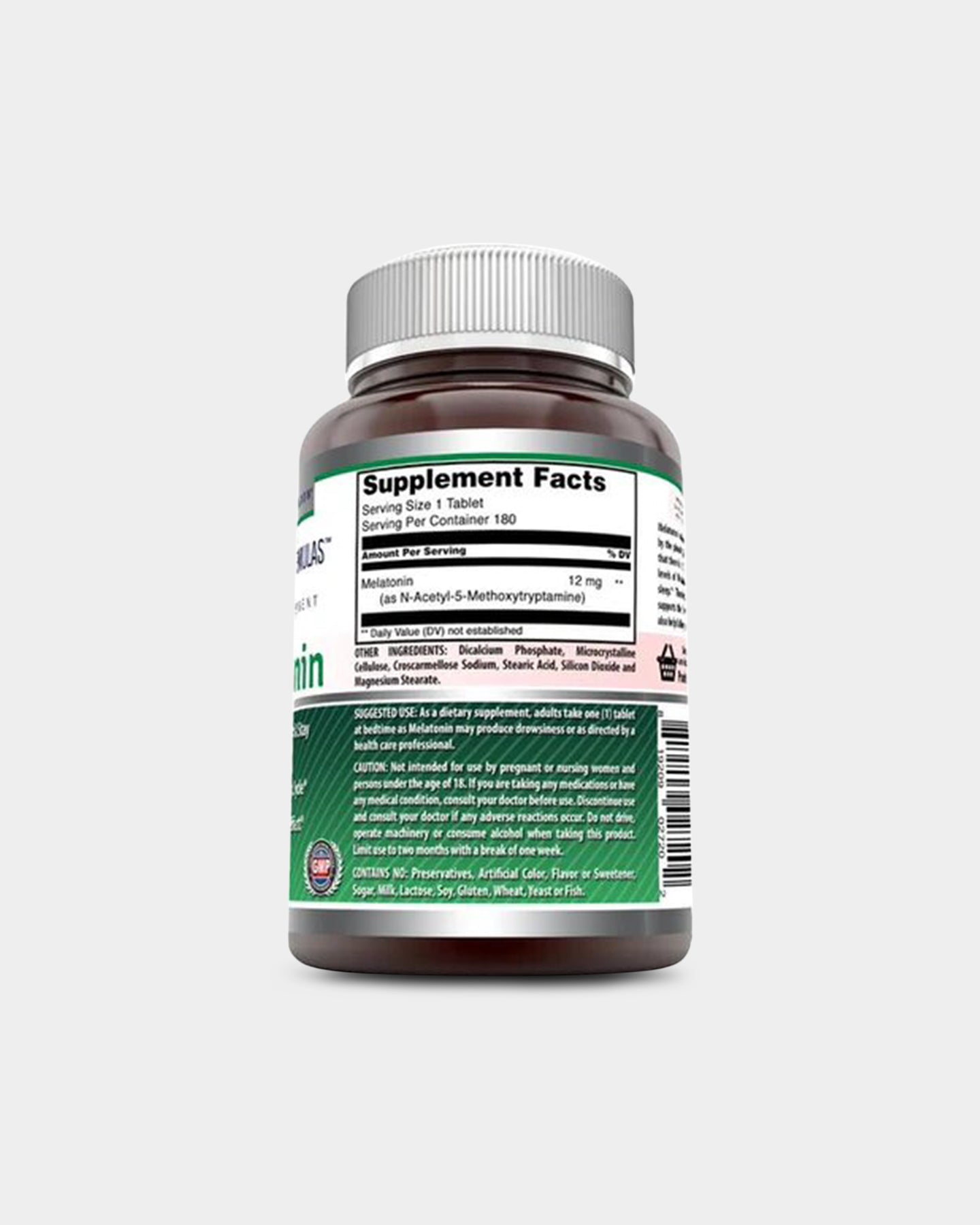 Amazing Nutrition Amazing Formulas Melatonin - Fast Dissolving 12 MG - Bodybuilding.com