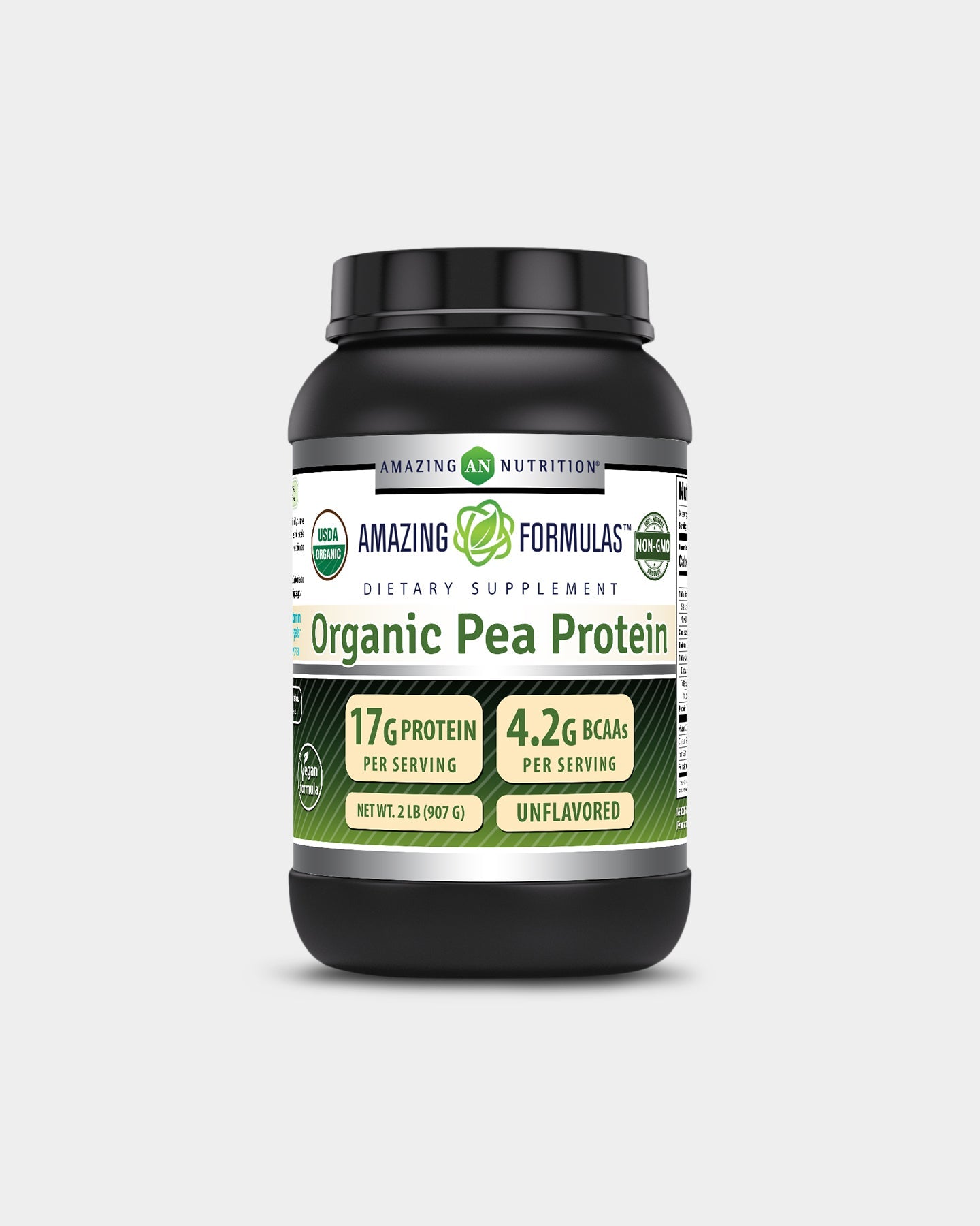 Amazing Nutrition Amazing Formulas Organic Pea Protein Powder - Bodybuilding.com