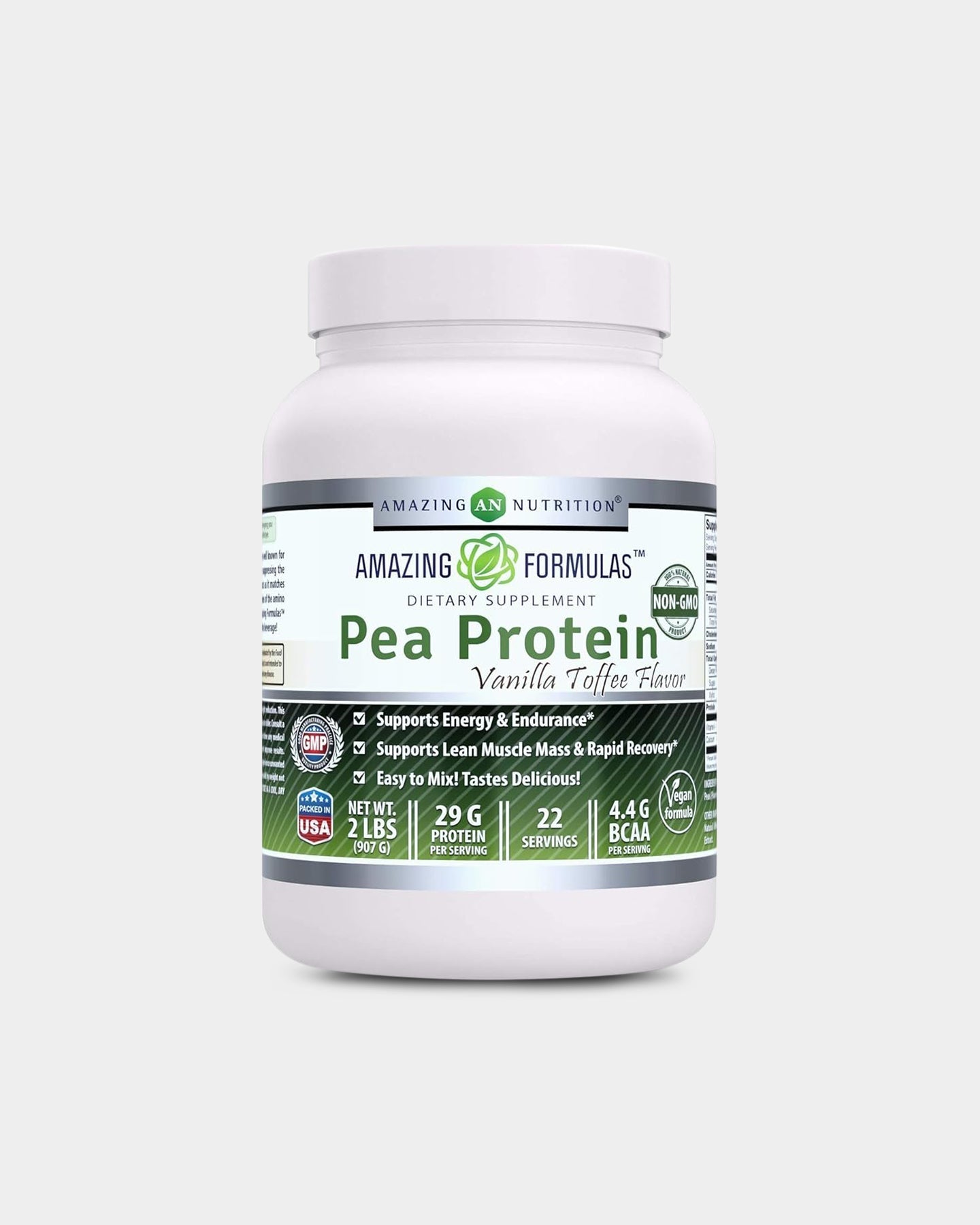 Amazing Nutrition Amazing Formulas Pea Protein Powder - Bodybuilding.com