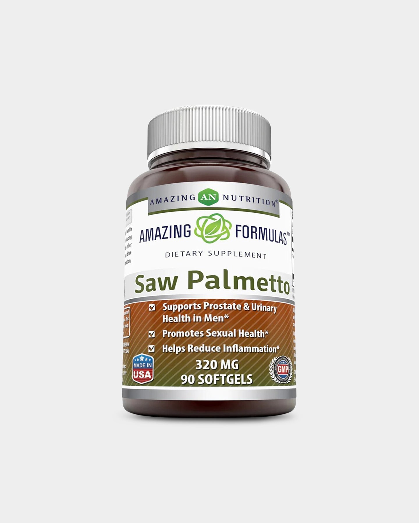 Amazing Nutrition Amazing Formulas Saw Palmetto 320 MG - Bodybuilding.com