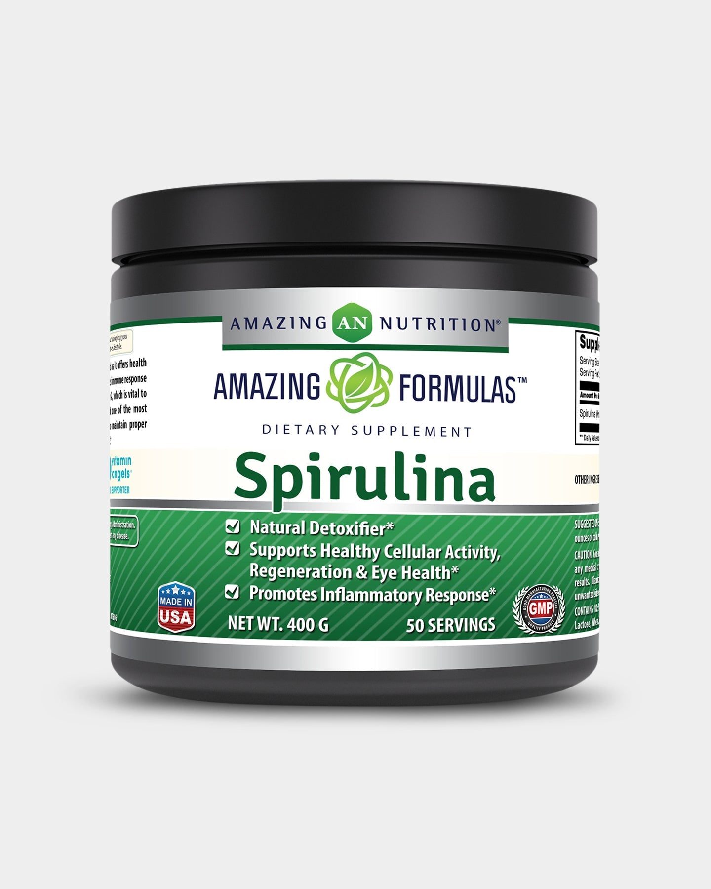 Amazing Nutrition Amazing Formulas Spirulina - Bodybuilding.com