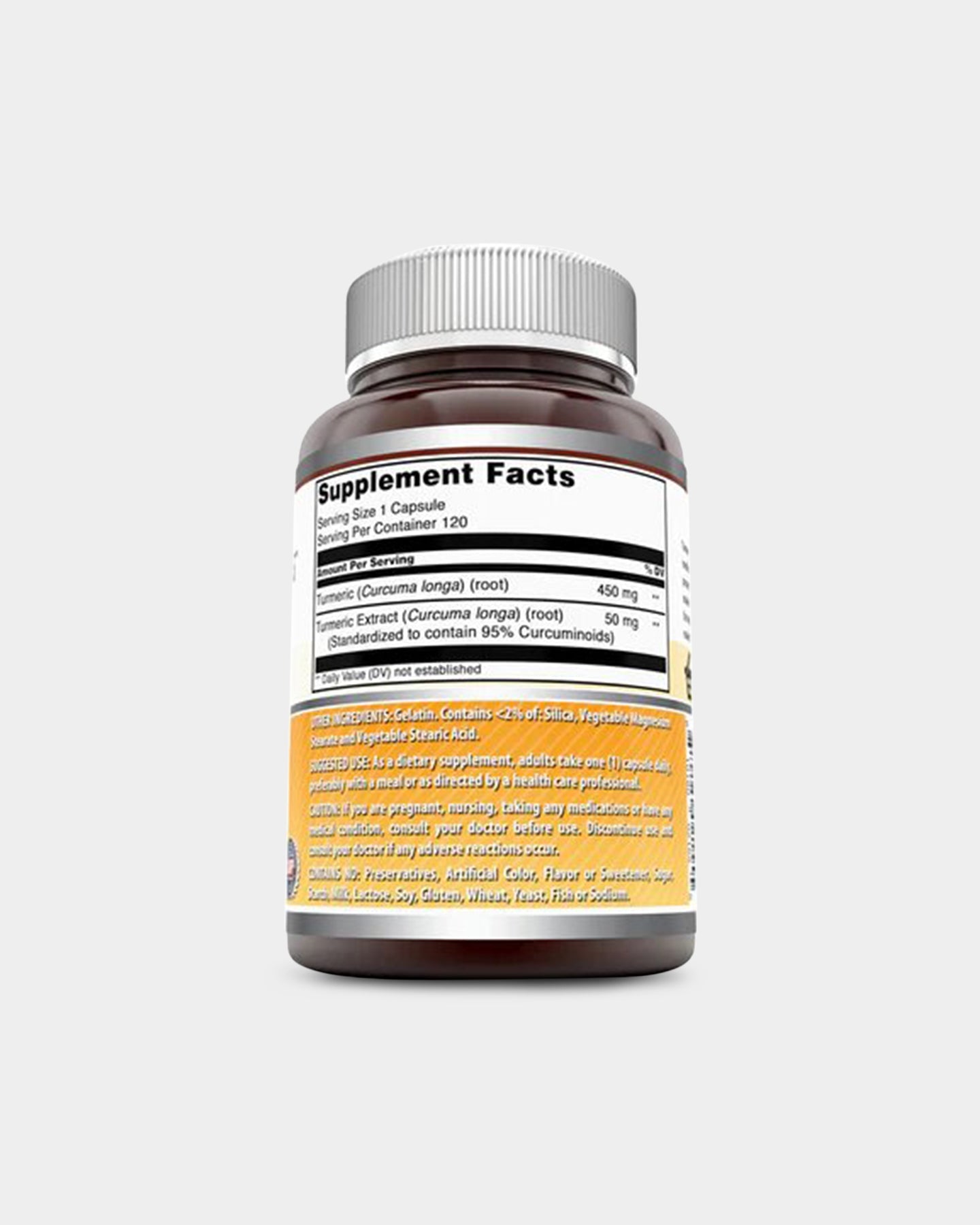 Amazing Nutrition Amazing Formulas Turmeric Curcumin 500 MG - Bodybuilding.com