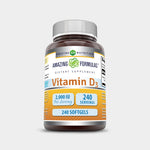 Amazing Nutrition Amazing Formulas Vitamin D3 2000 IU - Bodybuilding.com