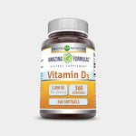 Amazing Nutrition Amazing Formulas Vitamin D3 5000 IU - Bodybuilding.com