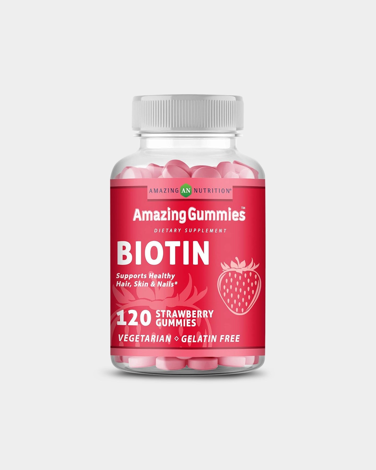 Amazing Nutrition Amazing Gummies Biotin - Bodybuilding.com