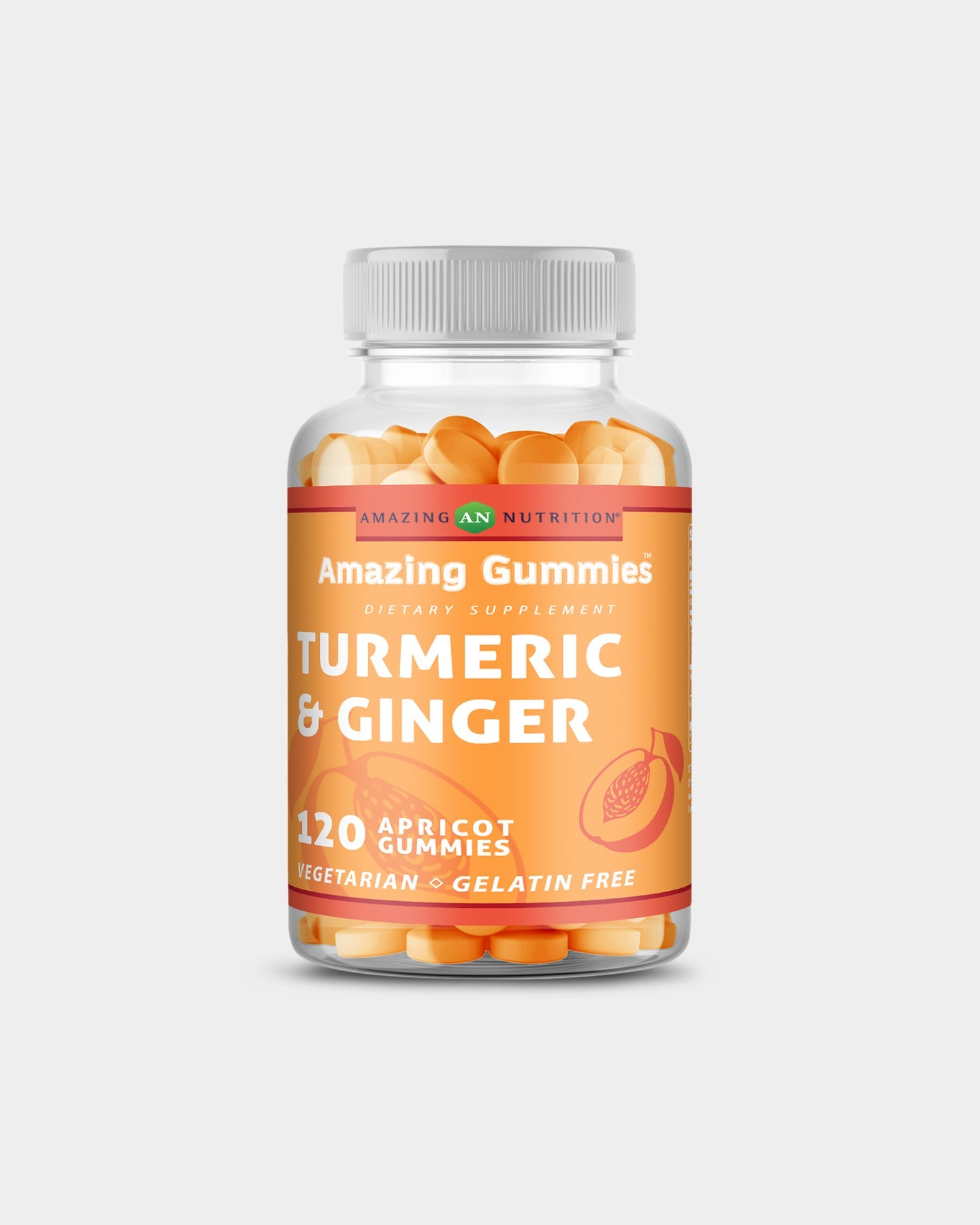 Amazing Nutrition Amazing Gummies Turmeric Curcumin & Ginger - Bodybuilding.com