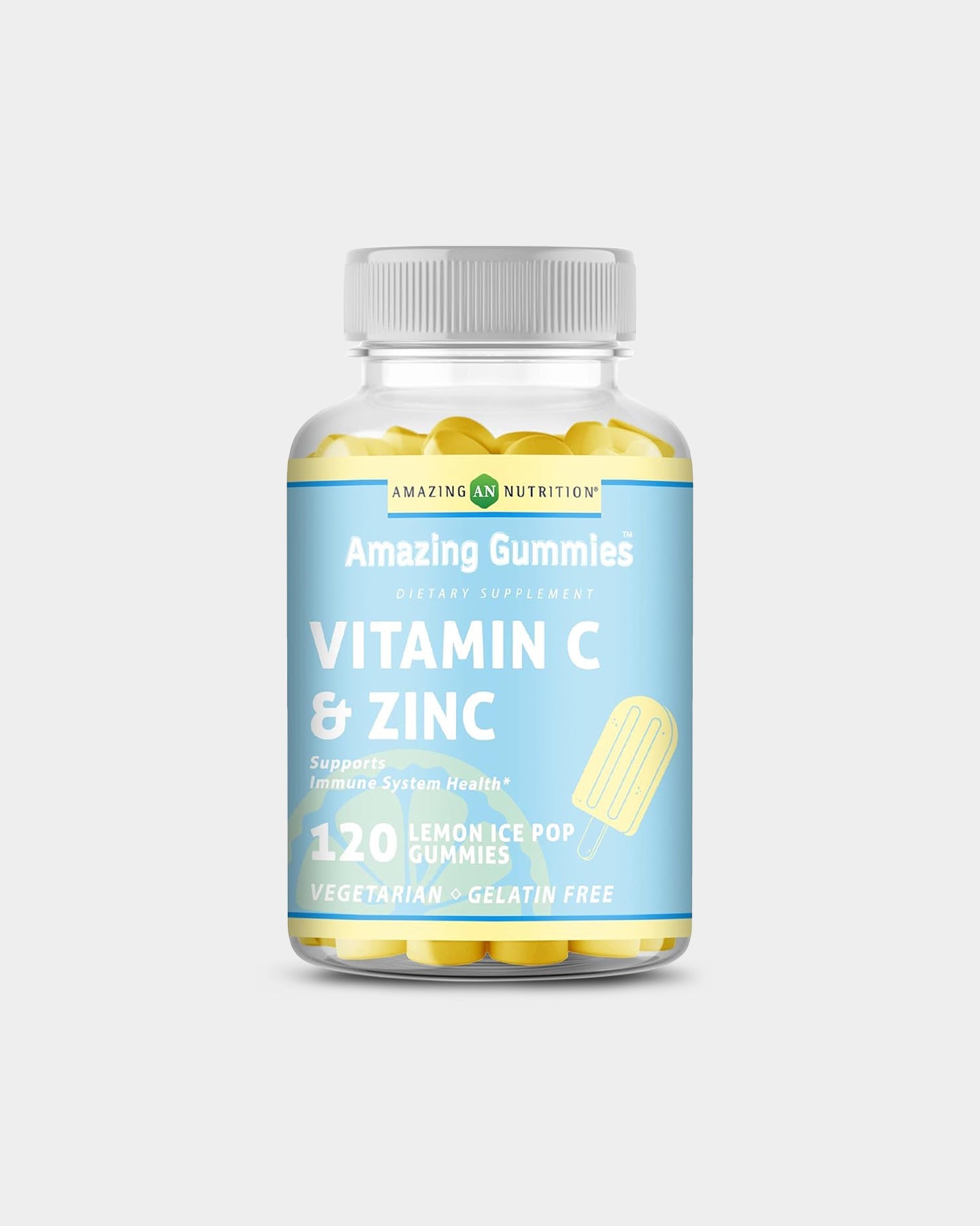 Amazing Nutrition Amazing Gummies Vitamin C & Zinc - Bodybuilding.com