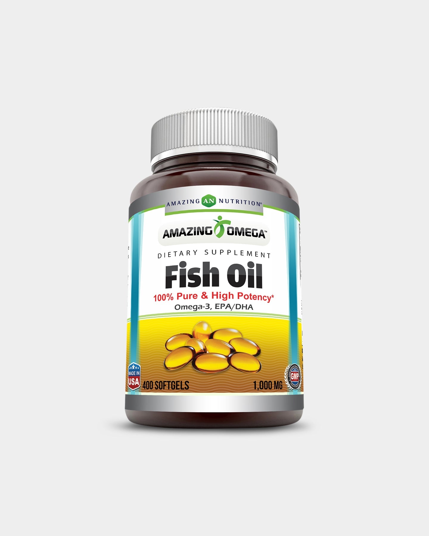 Amazing Nutrition Amazing Omega Omega Fish Oil 1000 mg - Bodybuilding.com