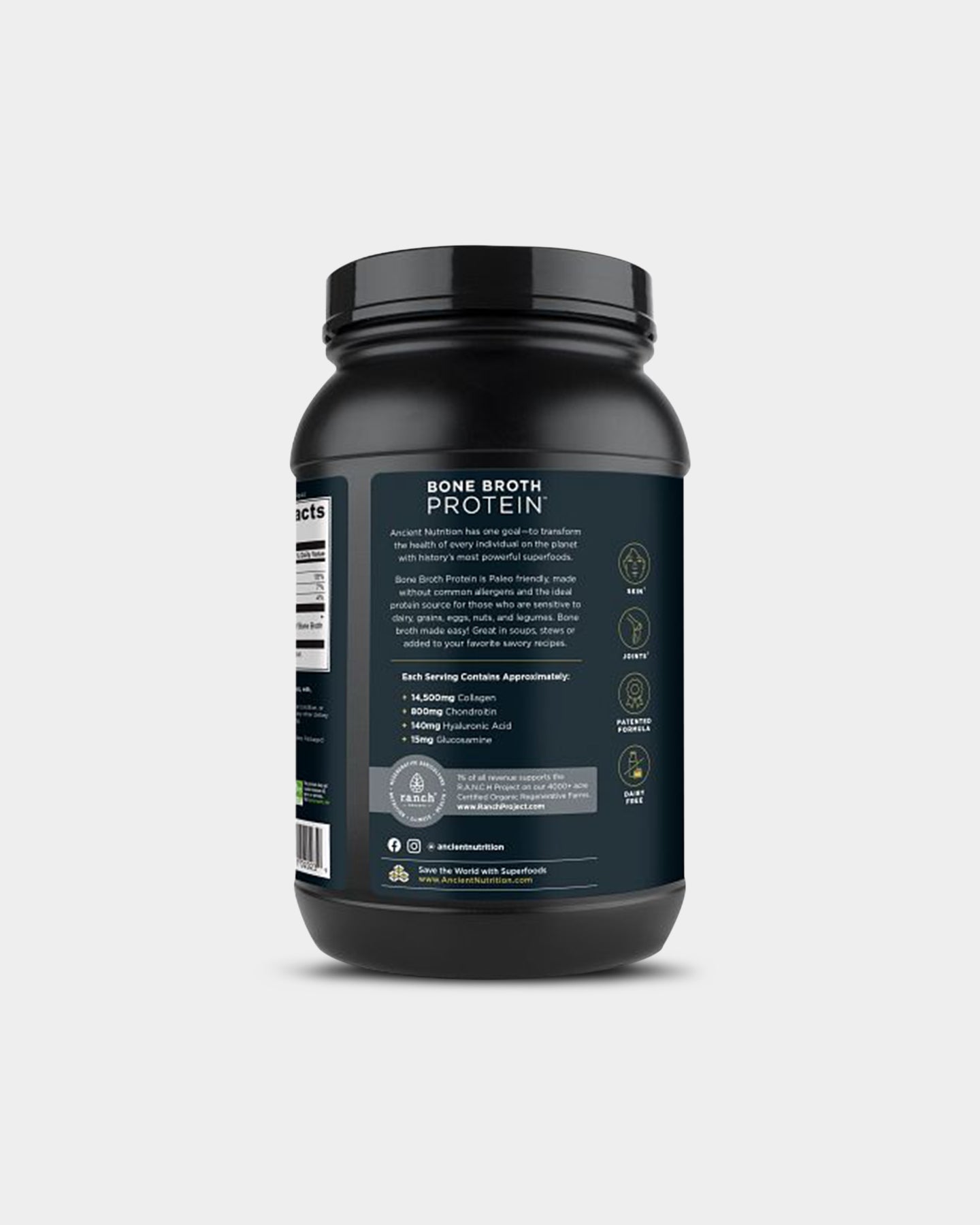 Ancient Nutrition Bone Broth Protein - 20g - Bodybuilding.com