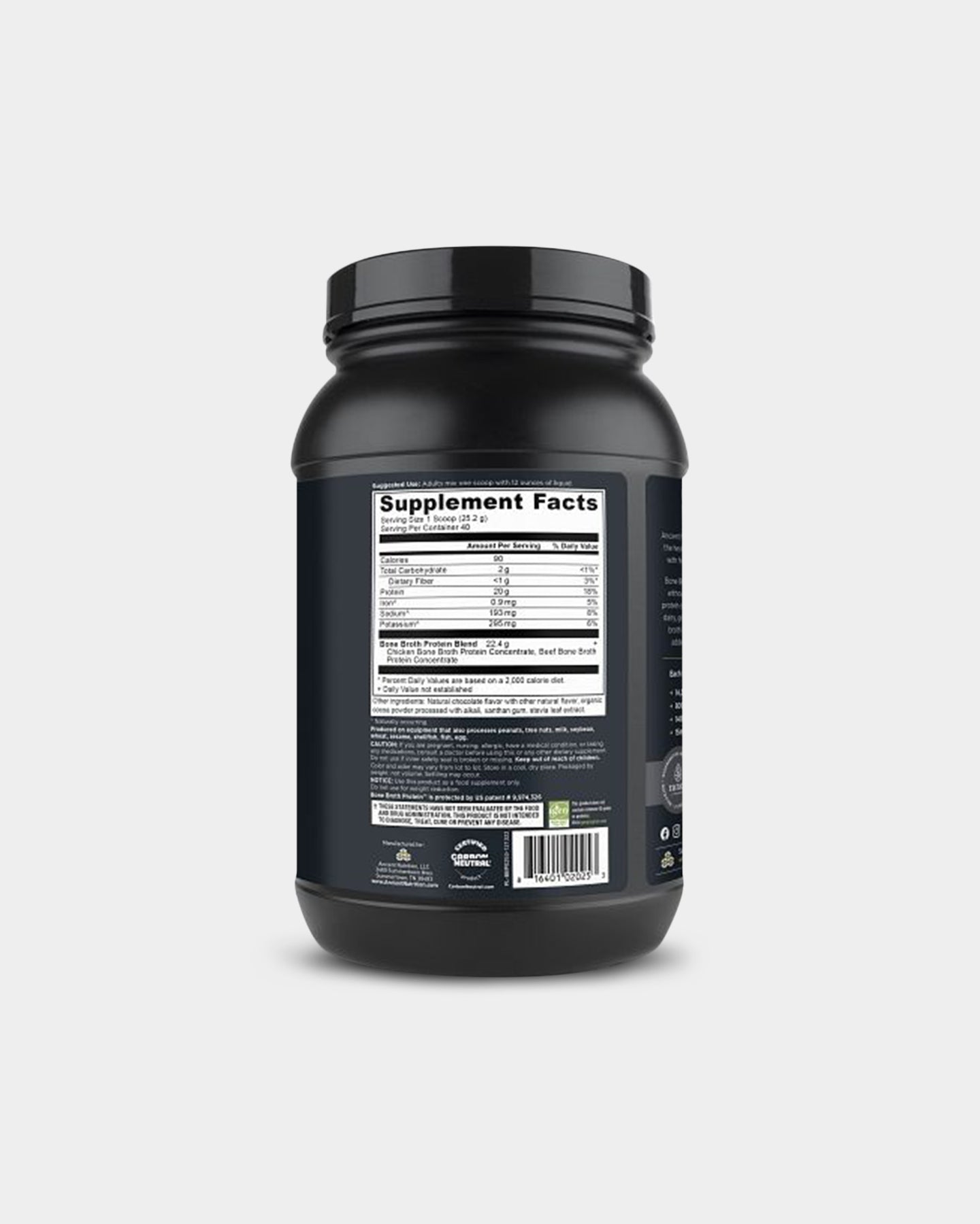 Ancient Nutrition Bone Broth Protein - 20g - Bodybuilding.com