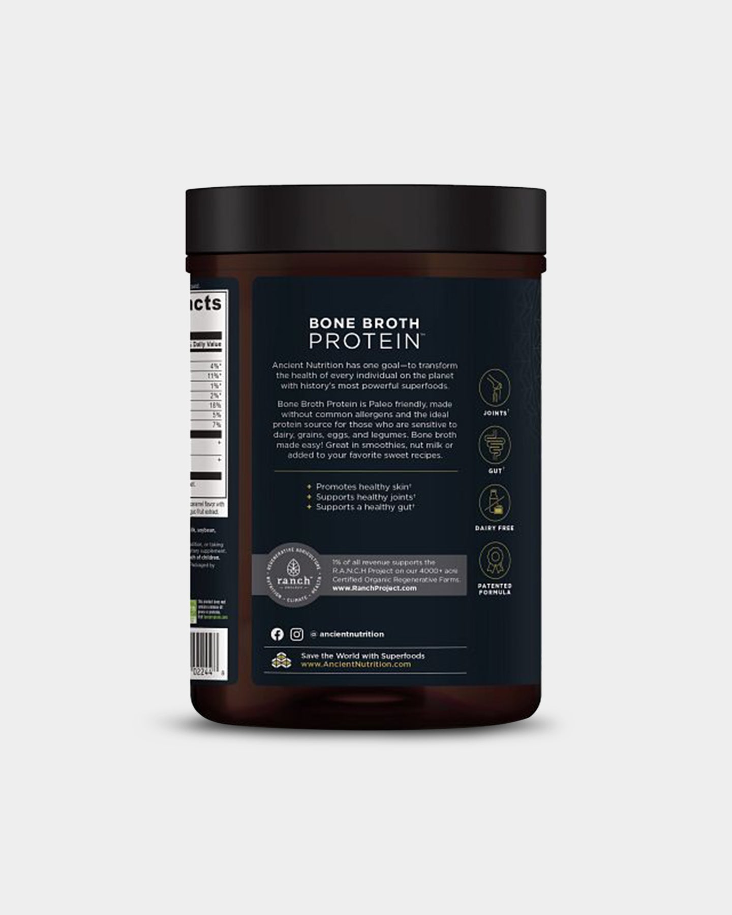 Ancient Nutrition Bone Broth Protein - 20g - Bodybuilding.com