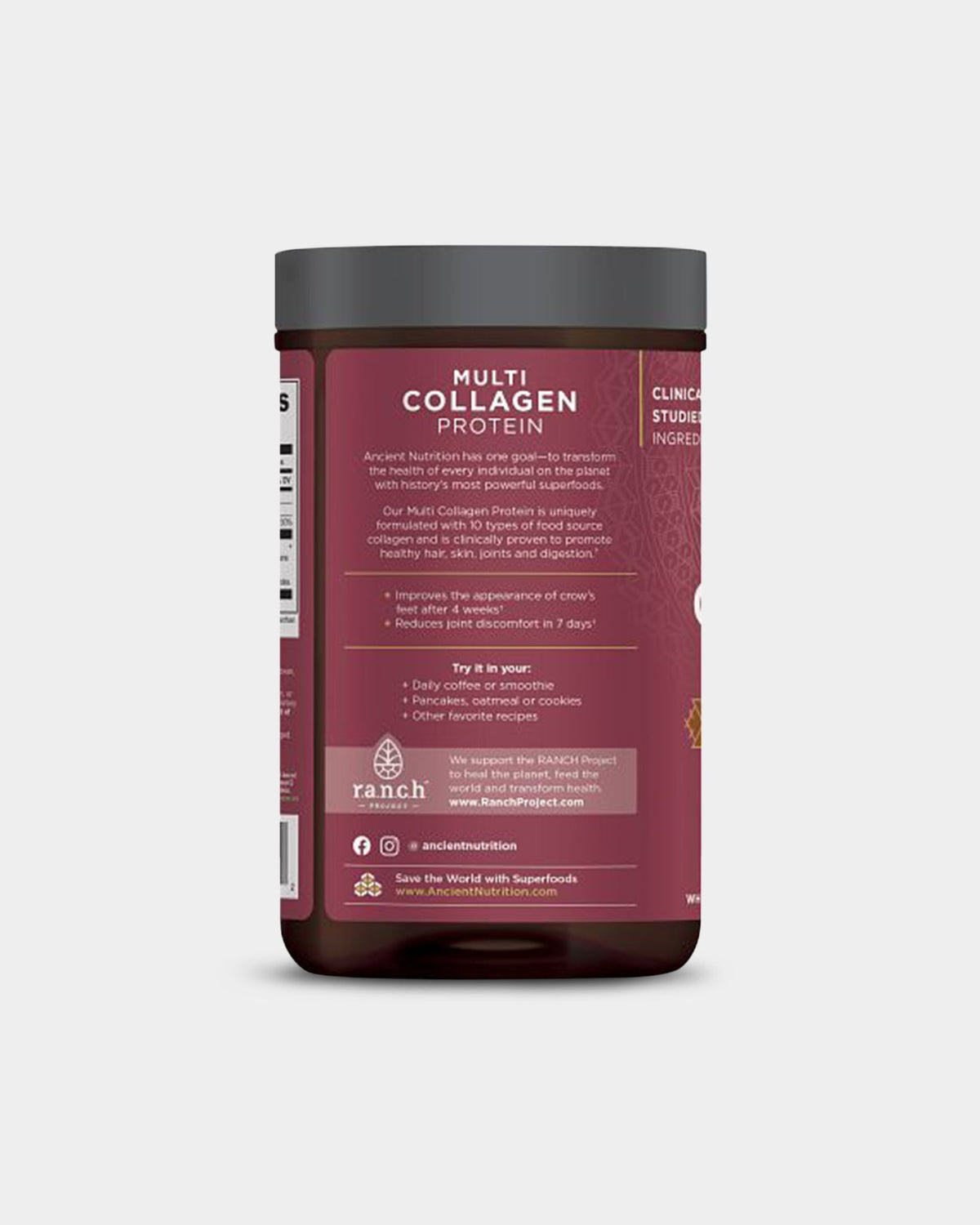 Ancient Nutrition Multi Collagen Protein - 20g - Bodybuilding.com