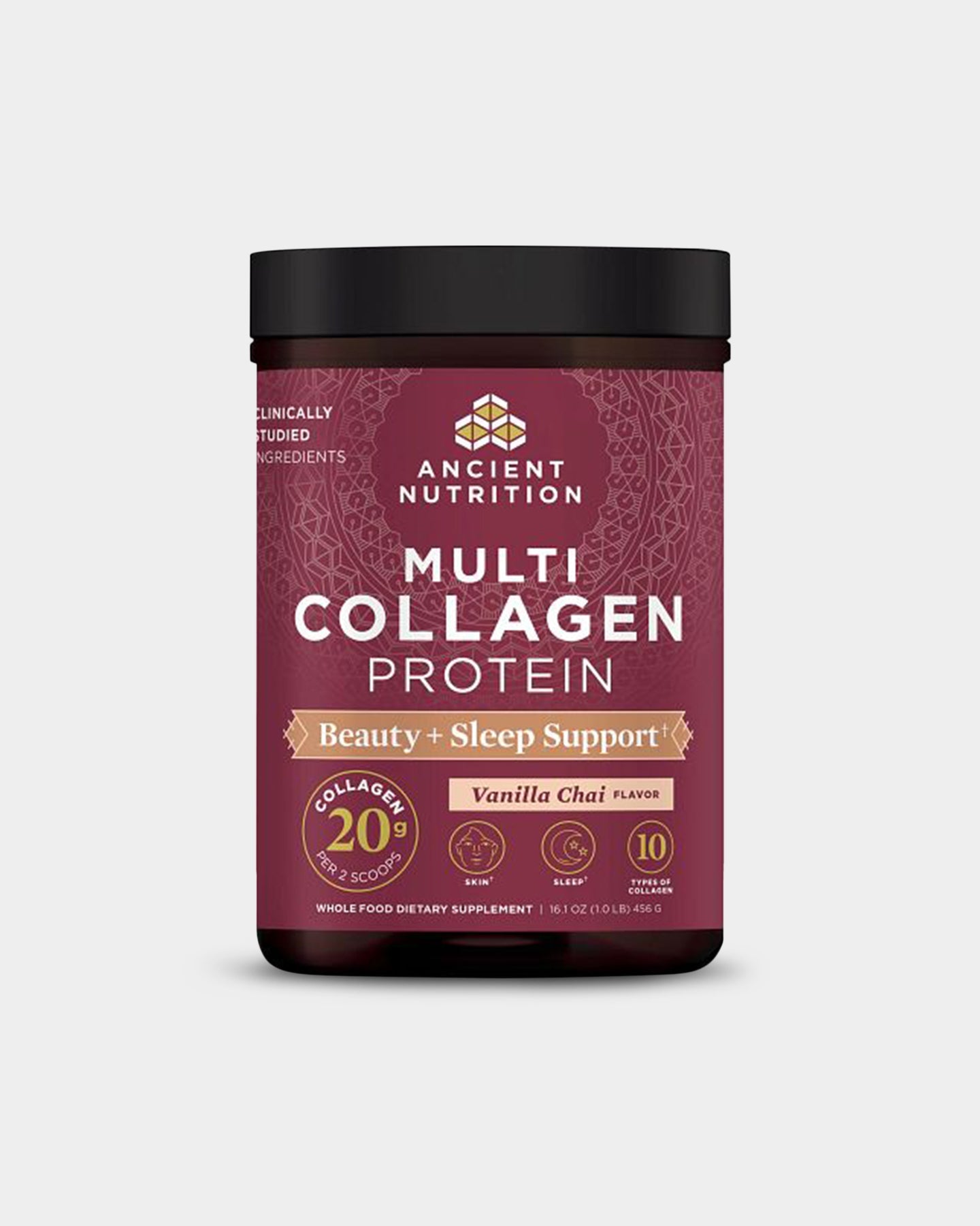 Ancient Nutrition Multi Collagen Protein - Beauty & Sleep Support - Bodybuilding.com