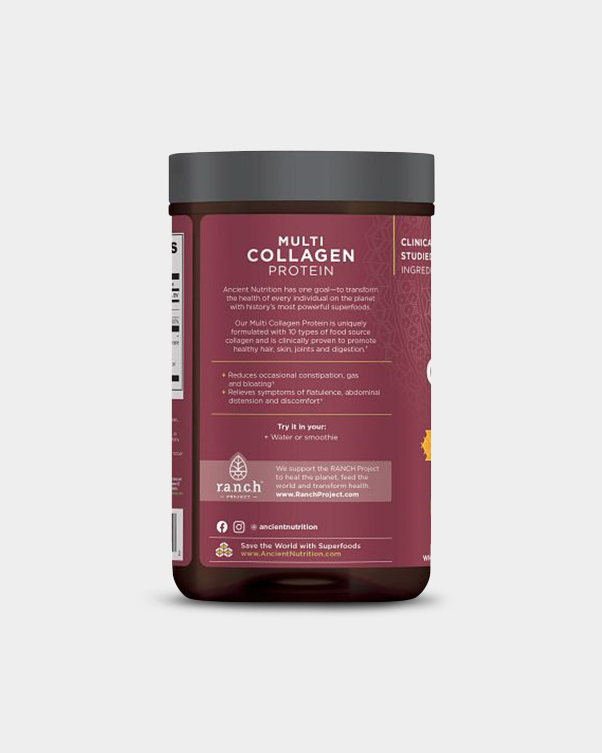 Ancient Nutrition Multi Collagen Protein - Gut Restore - Bodybuilding.com