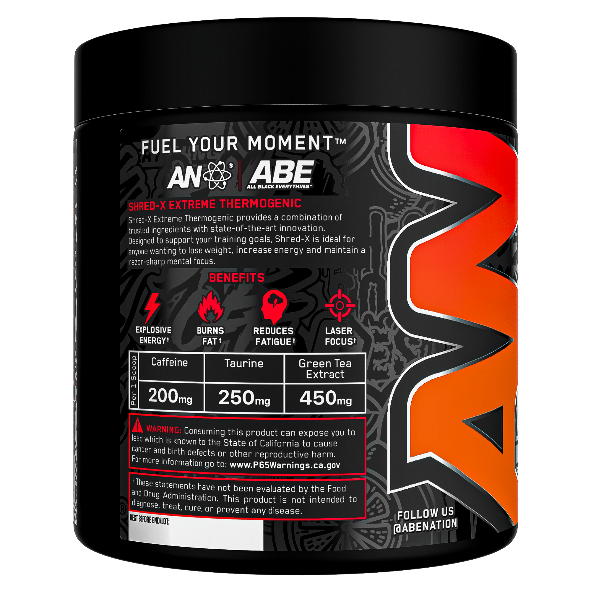 Applied Nutrition Shred - X Thermogenic Powder - Bodybuilding.com