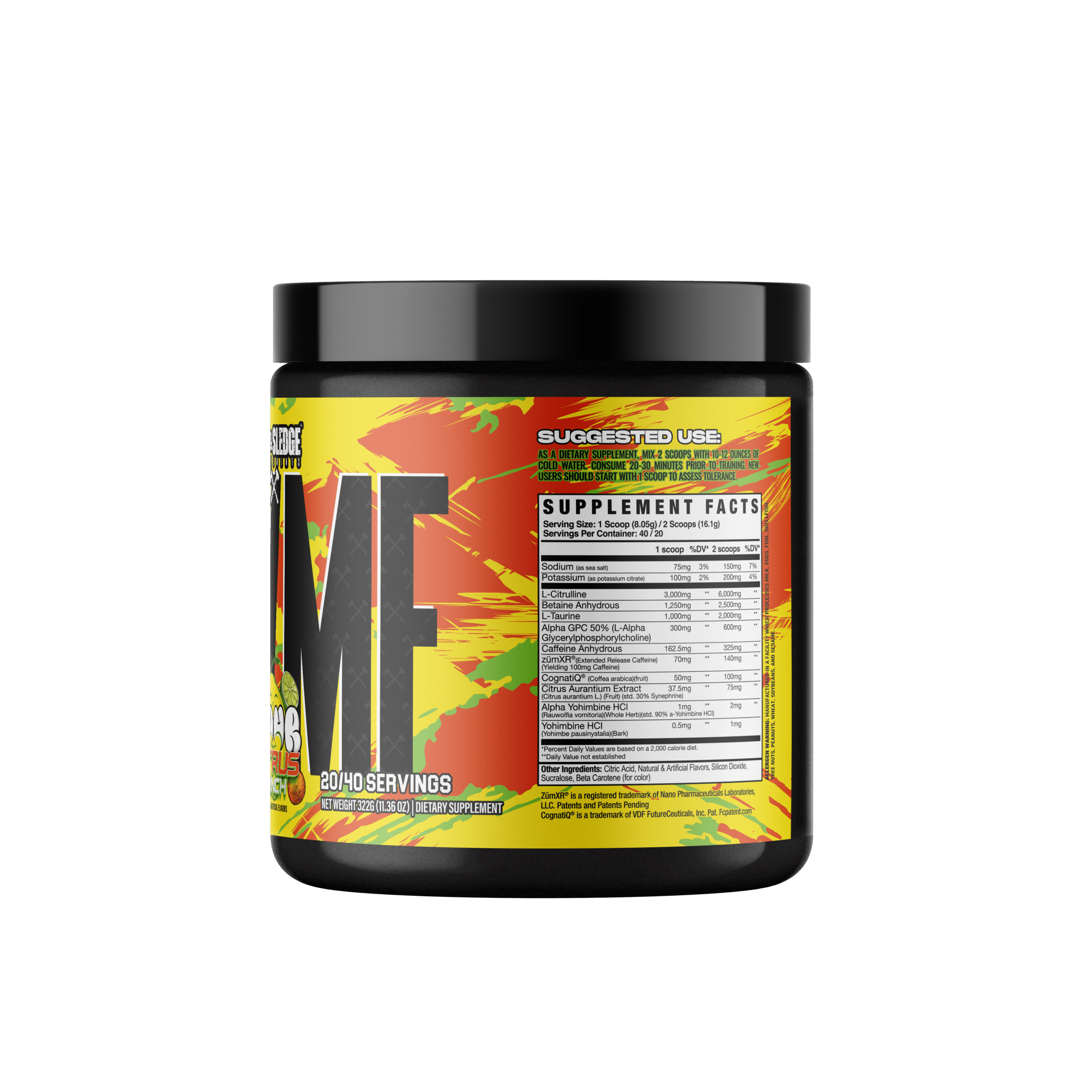 Axe & Sledge HWMF High Stim Pre - Workout - Bodybuilding.com