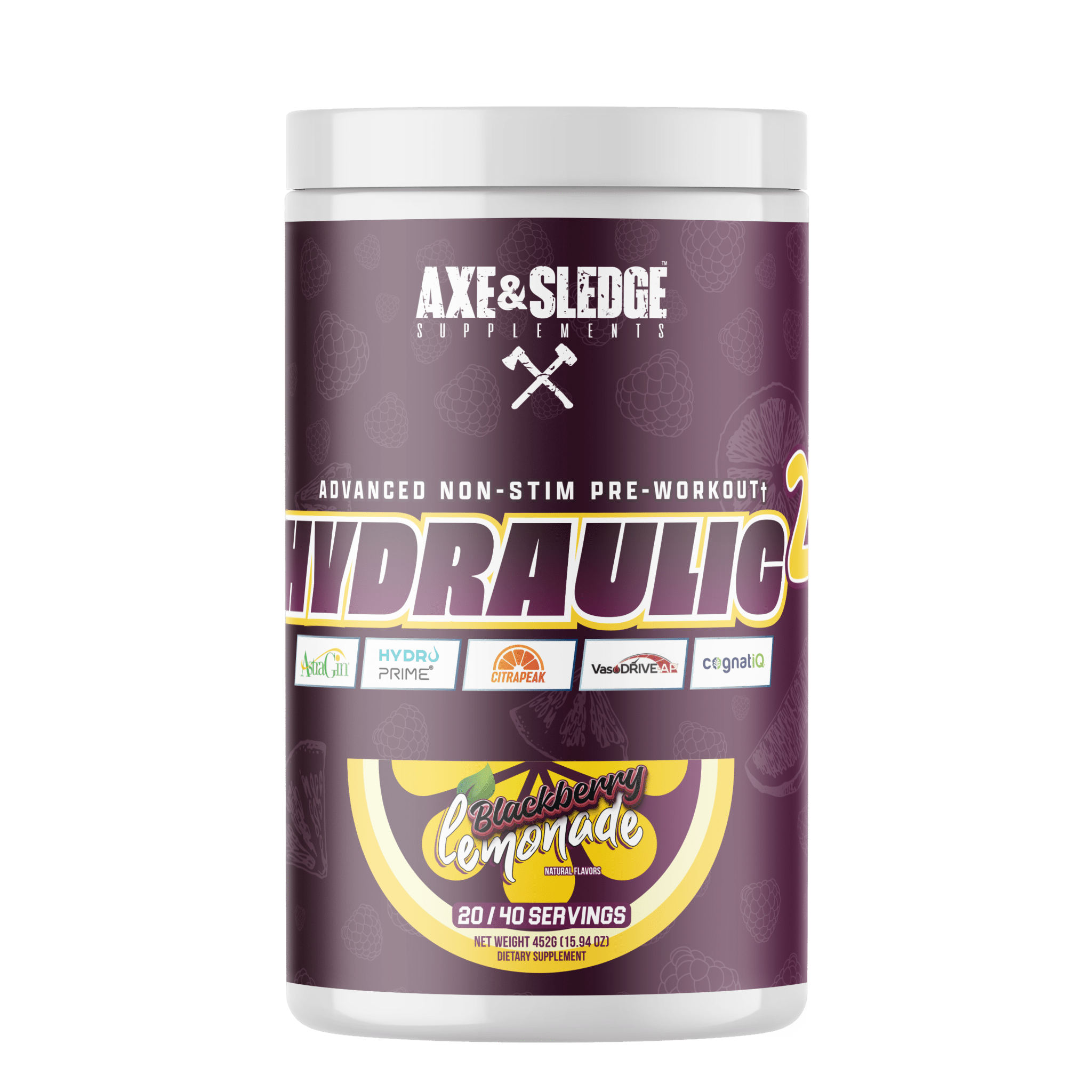 Axe & Sledge Hydraulic V2 Non - Stim Pre - Workout - Bodybuilding.com